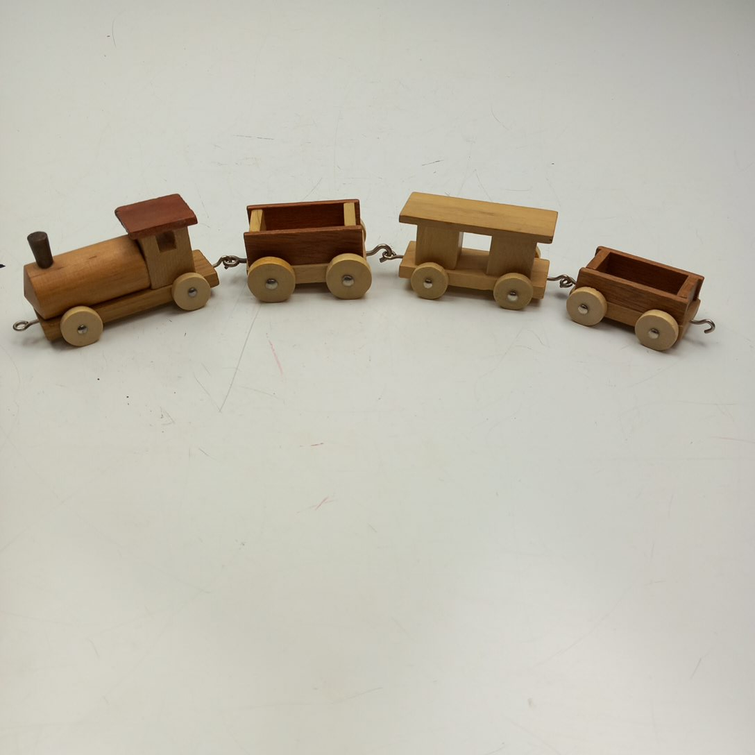 Train Vintage en Bois loquai Holzkunst Bon état - Vue 9 - 