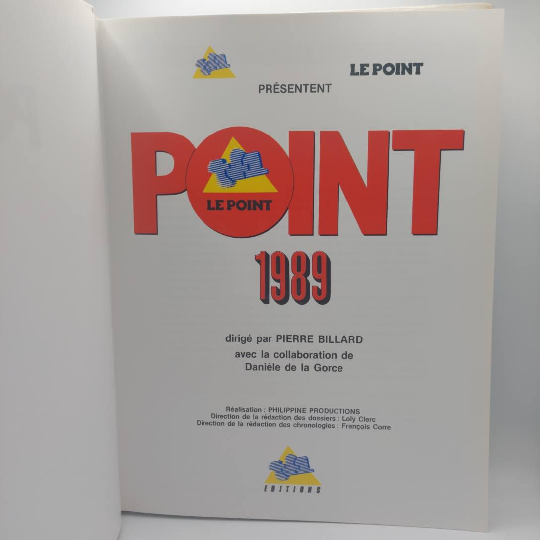 Le Point. 1989. Collectif. Editions TF1. 1989.  - Photo 1