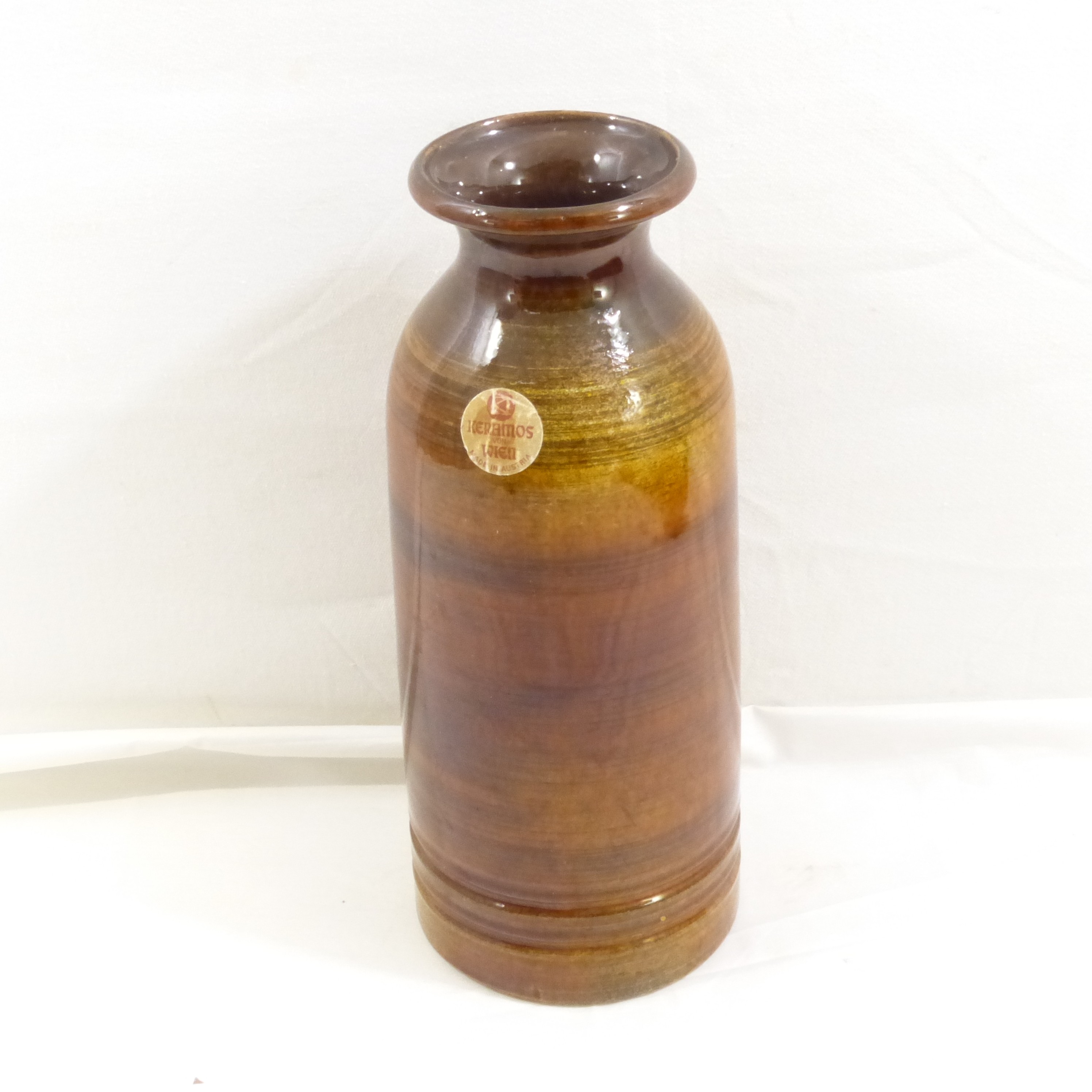 Vase en céramique émaillé /Années 70 - Signé Keranos Austria - Photo 2