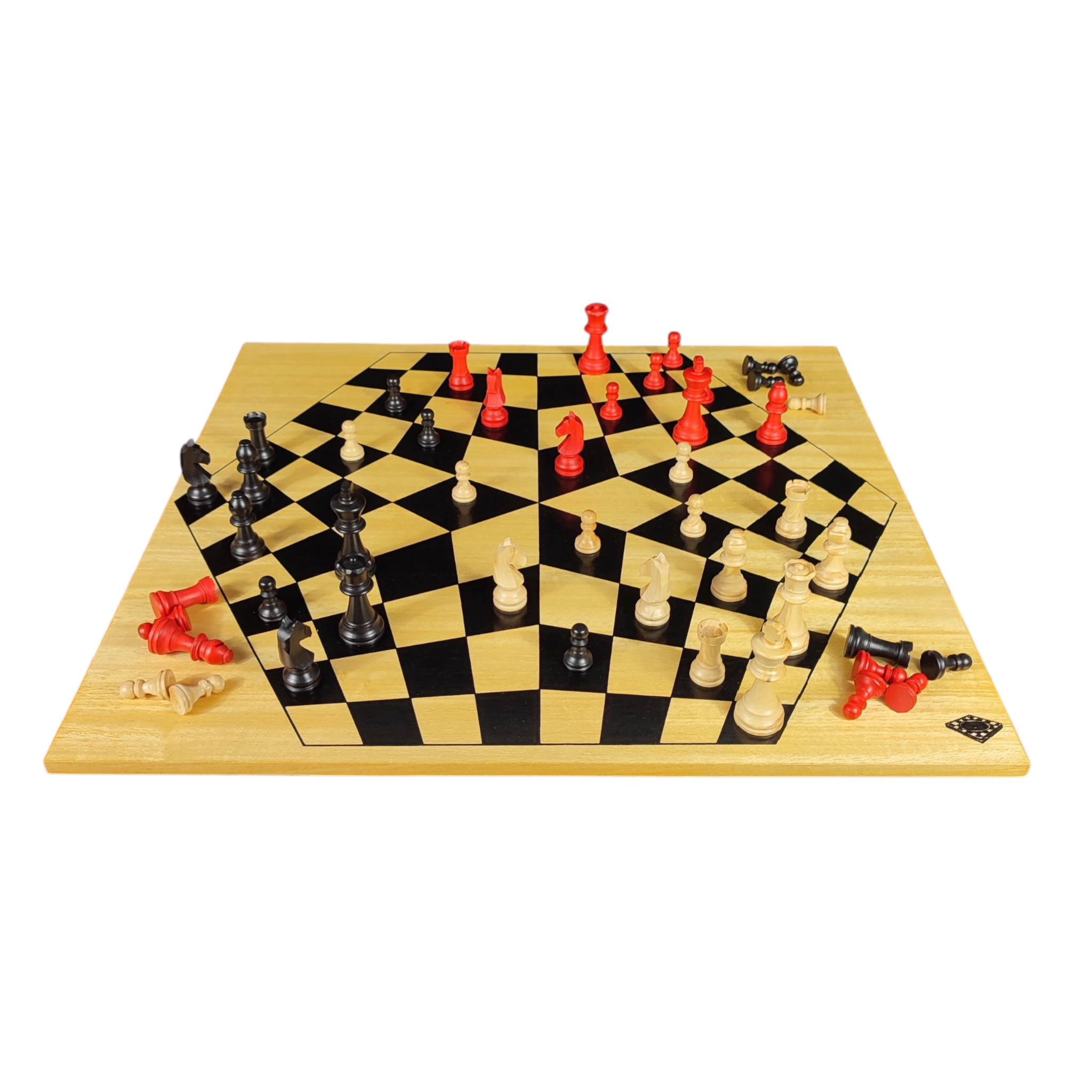 Acheter Jeu d'échecs à trois joueurs YALTA - jeux Morize - 90,00 € Jeu d'échecs à trois joueurs YALTA - jeux Morize - reconditionné disponible sur Label Emmaüs