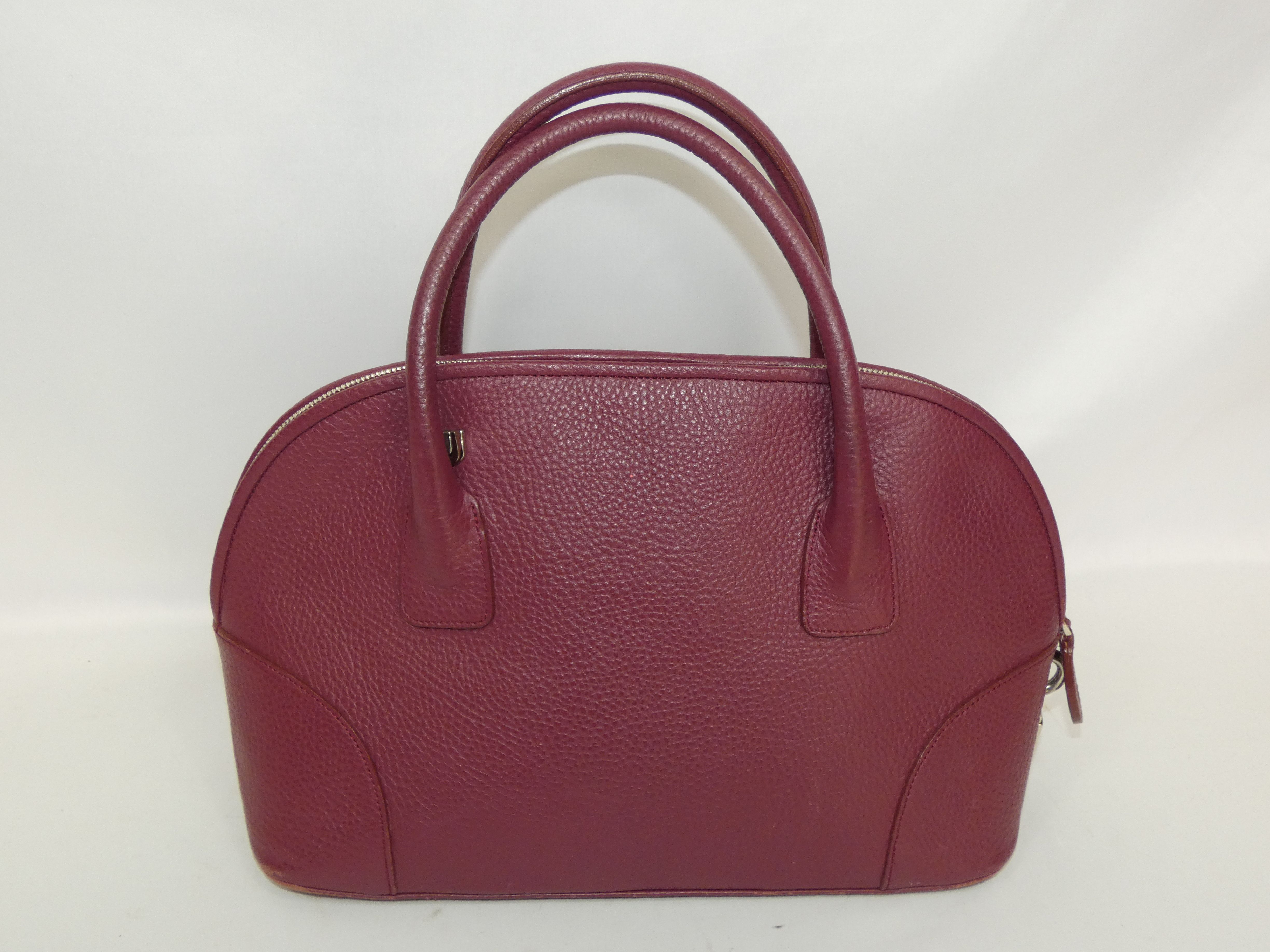 Sac à main avec bandoulière en cuir de marque SABATIER 1947 - Photo 2