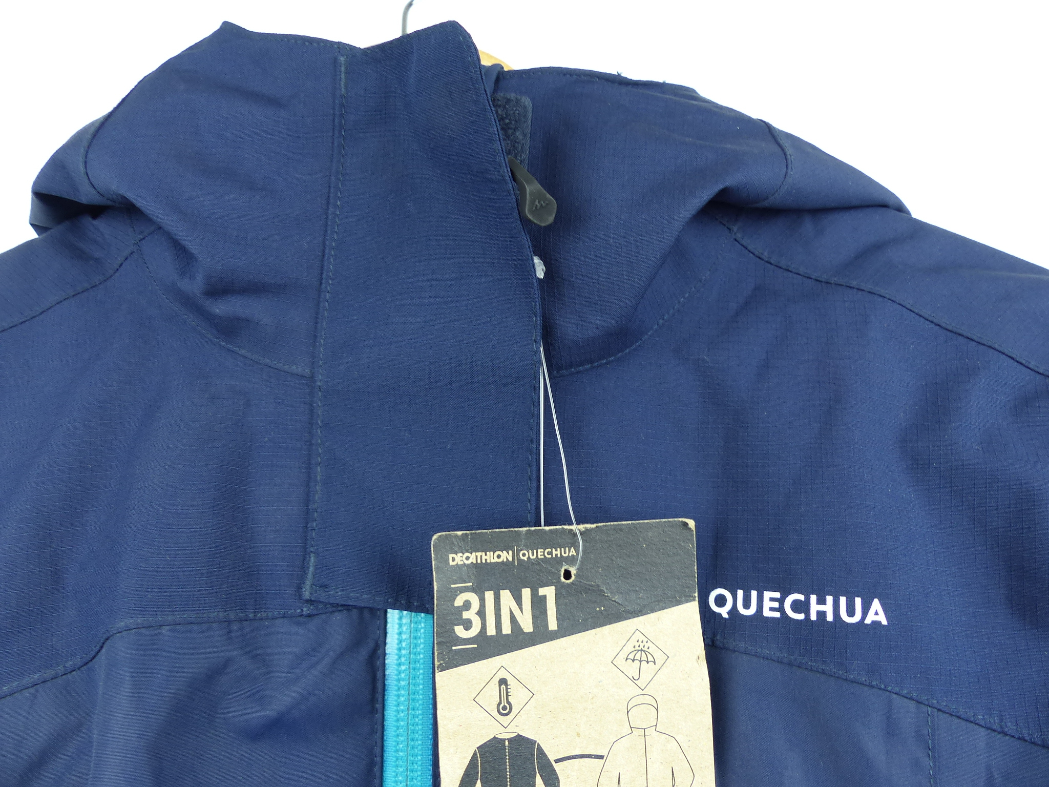 Veste enfants - Quechua 3 in 1 - Taille 14ans  Comme neuf - Vue 4 - 