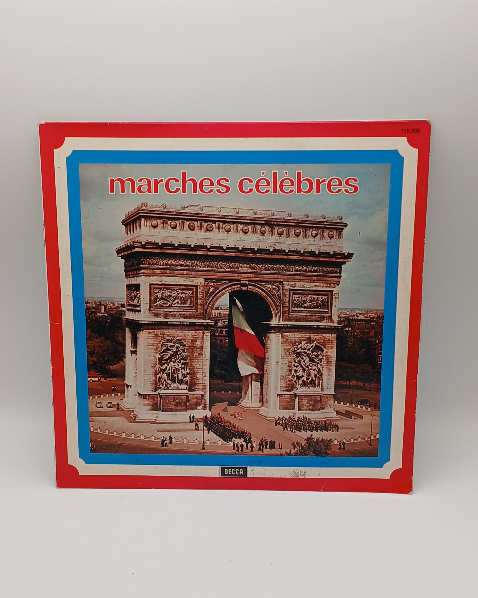 Lot de 2 Vinyles : Musiques Militaires & Fanfares  - Vue 2 - 