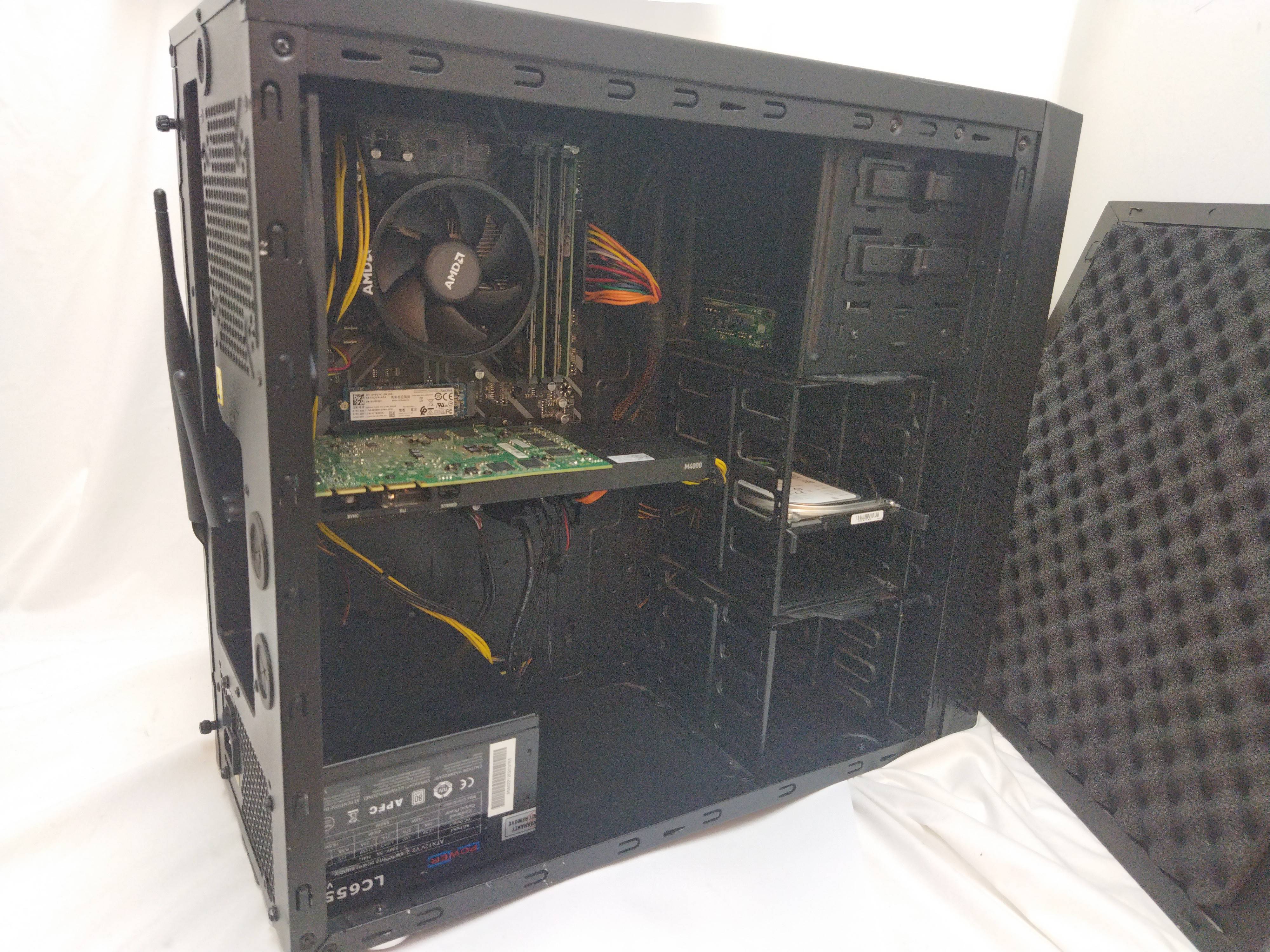 PC Tour ordinateur de bureau multimédia -AMD RYZEN 5 avec 32 Go DDR4 reconditionné en très bon état Très bon état - Vue 3 - 