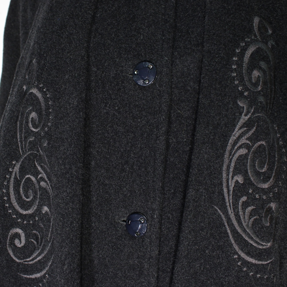 Manteau Femme Gris Anthracite PORSCHE Taille 2 Bon état - Vue 6 - 