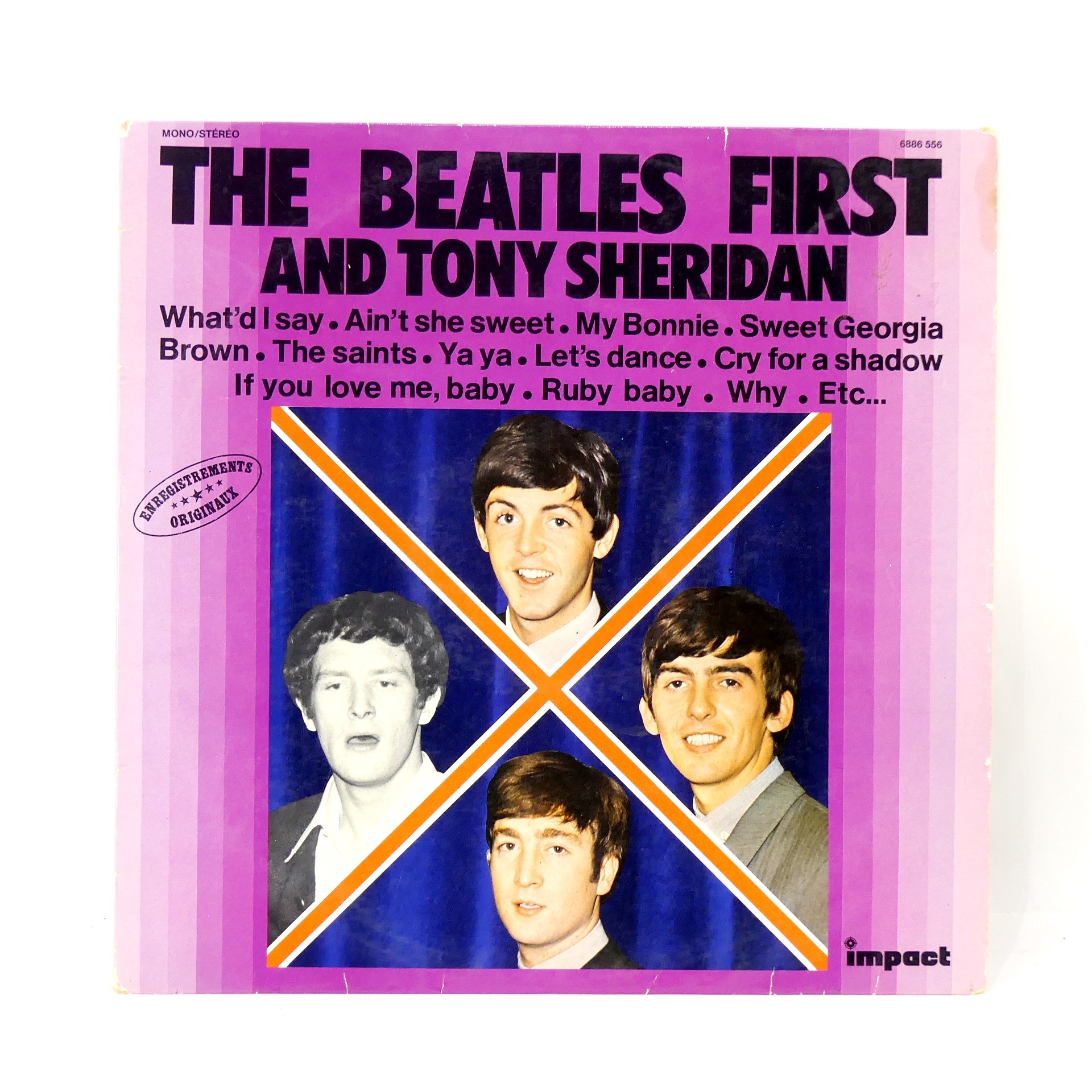 Vinyle - The Beatles First and Tony Sheridan Bon état - Vue 5 - 