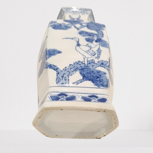 Voir photo 3 de Vase en porcelaine chinoise Vase en porcelaine chinoise Très bon état - Vue 3 -