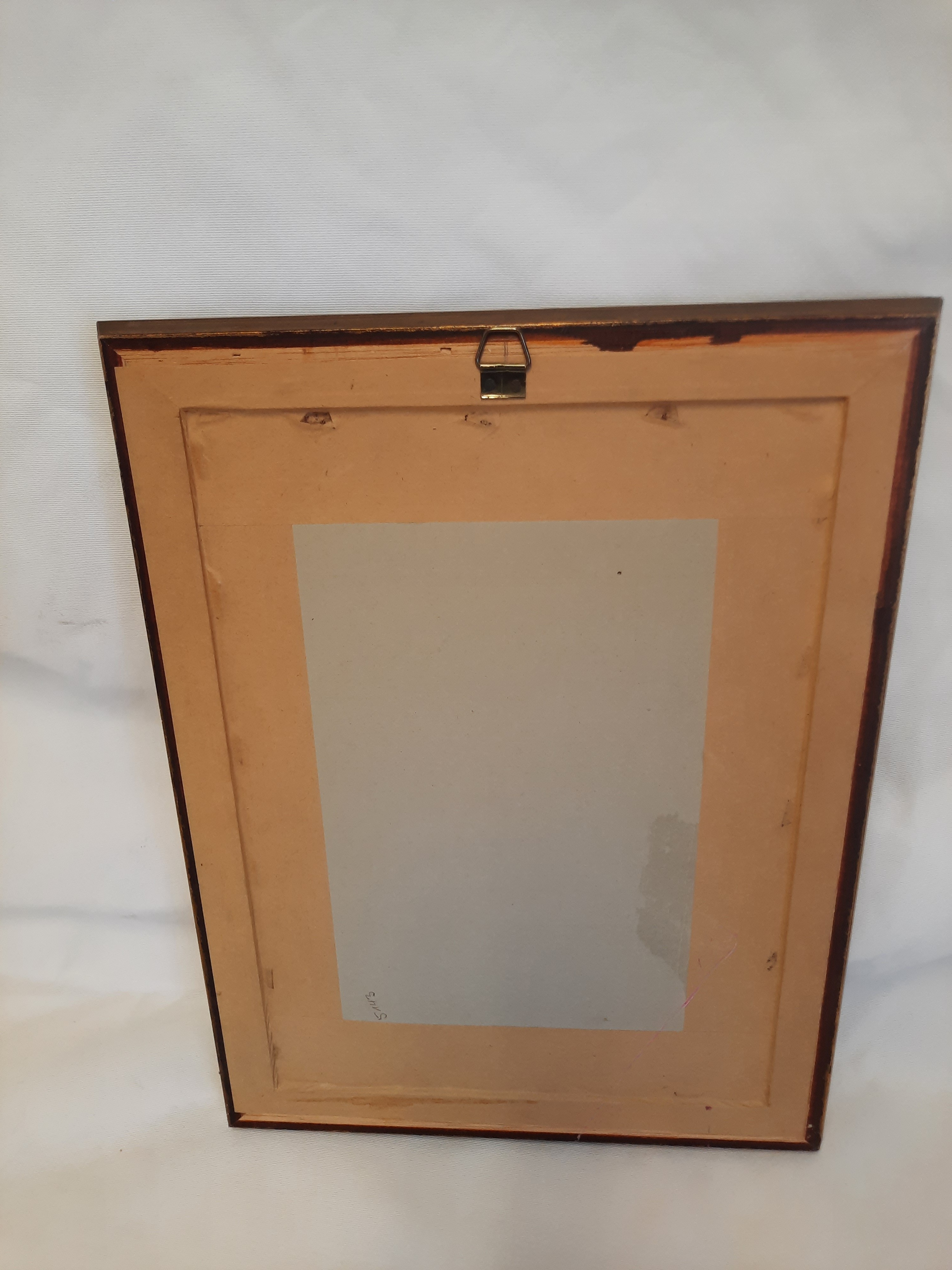 Ancien Métier à Tisser Enfant En Bois + Canevas + Aiguille - Vintage