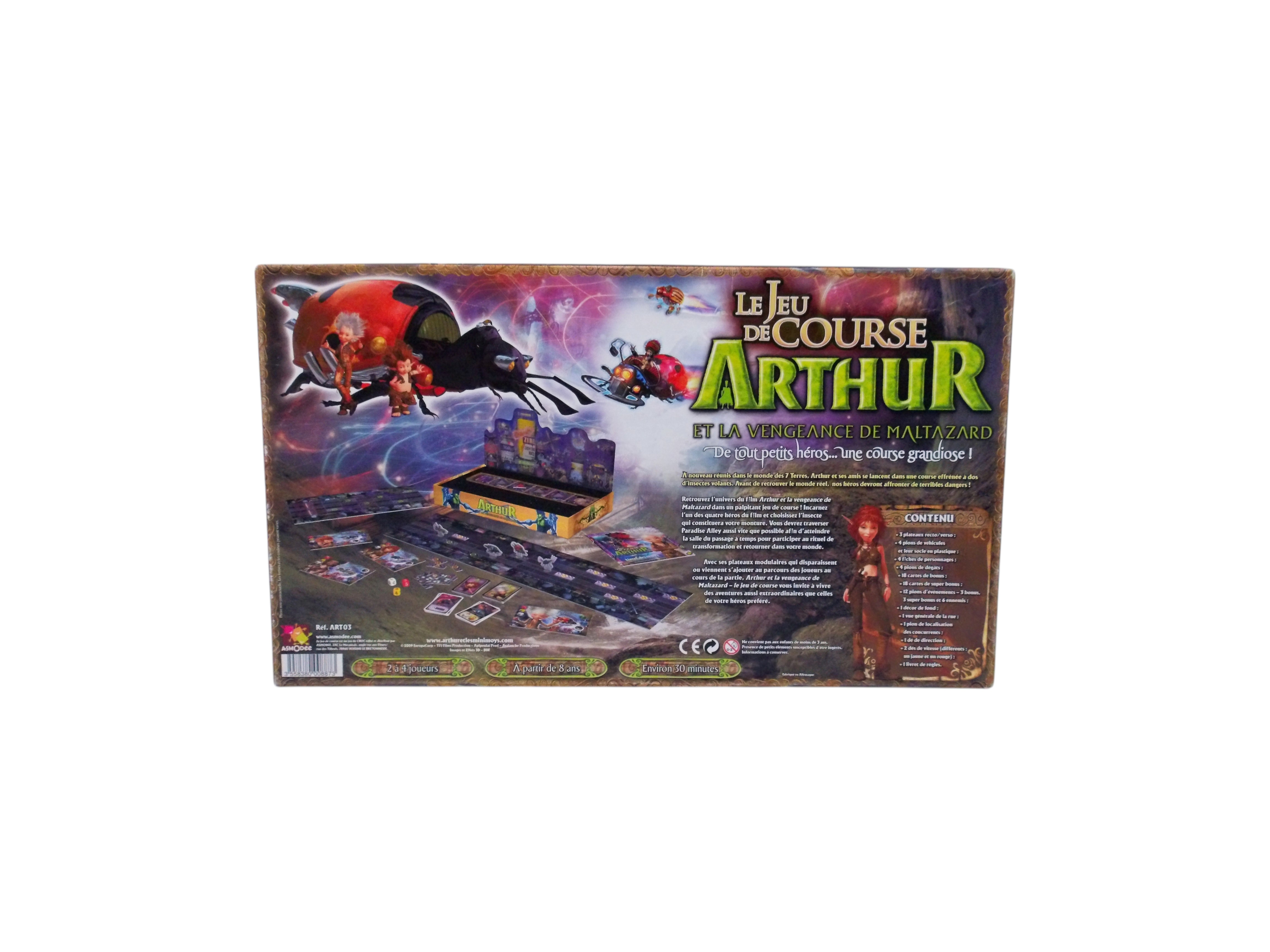 Voir photo 3 de Jeu de course - Arthur et la vengeance de Maltazard - Édition 2009 Jeu de course - Arthur et la vengeance de Maltazard - Édition 2009 - Vue 3 -