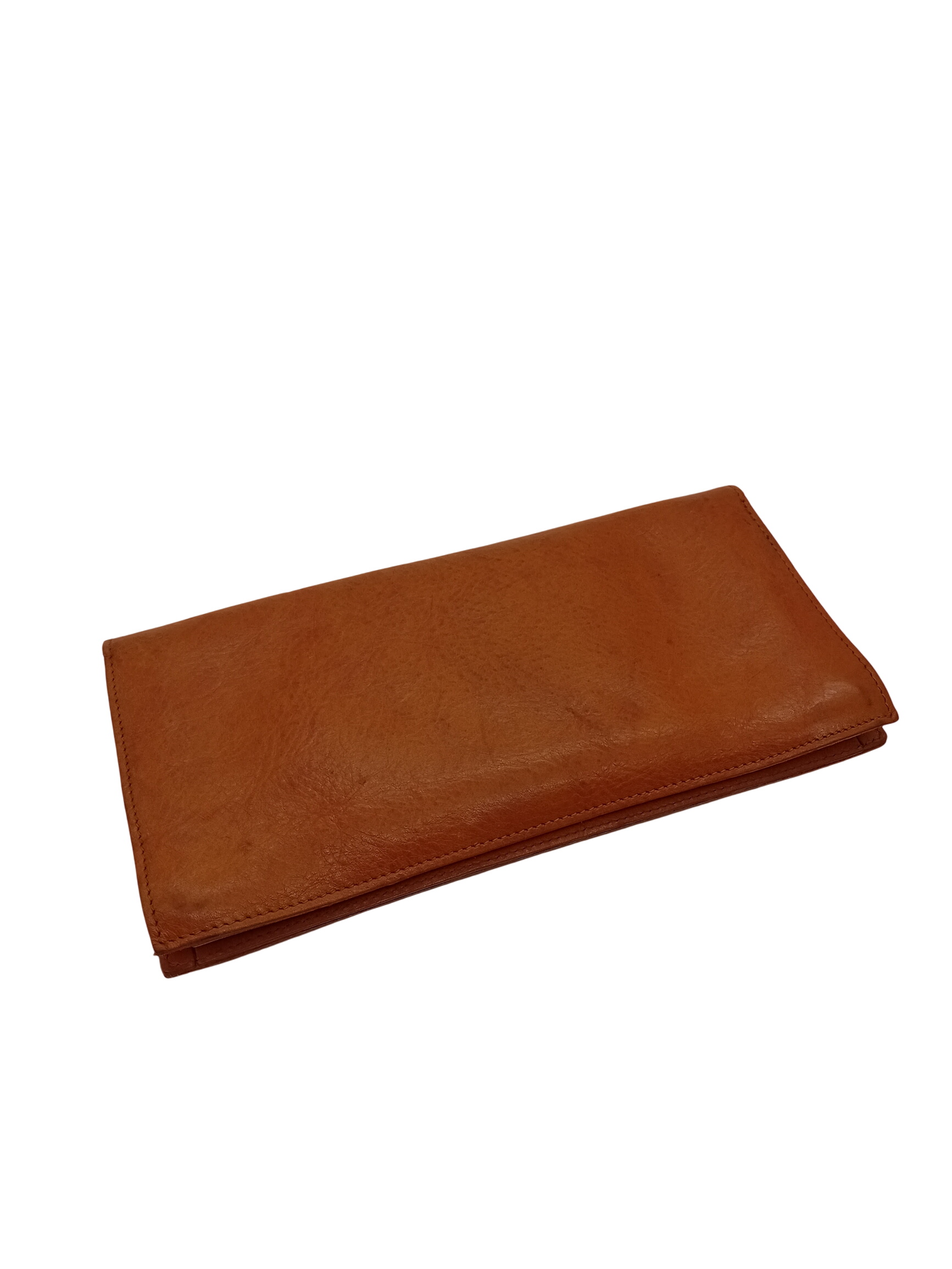 Pochette Portefeuille Celeste En Cuir Camel Taille Unique (T4242) Bon état - Vue 2 - 