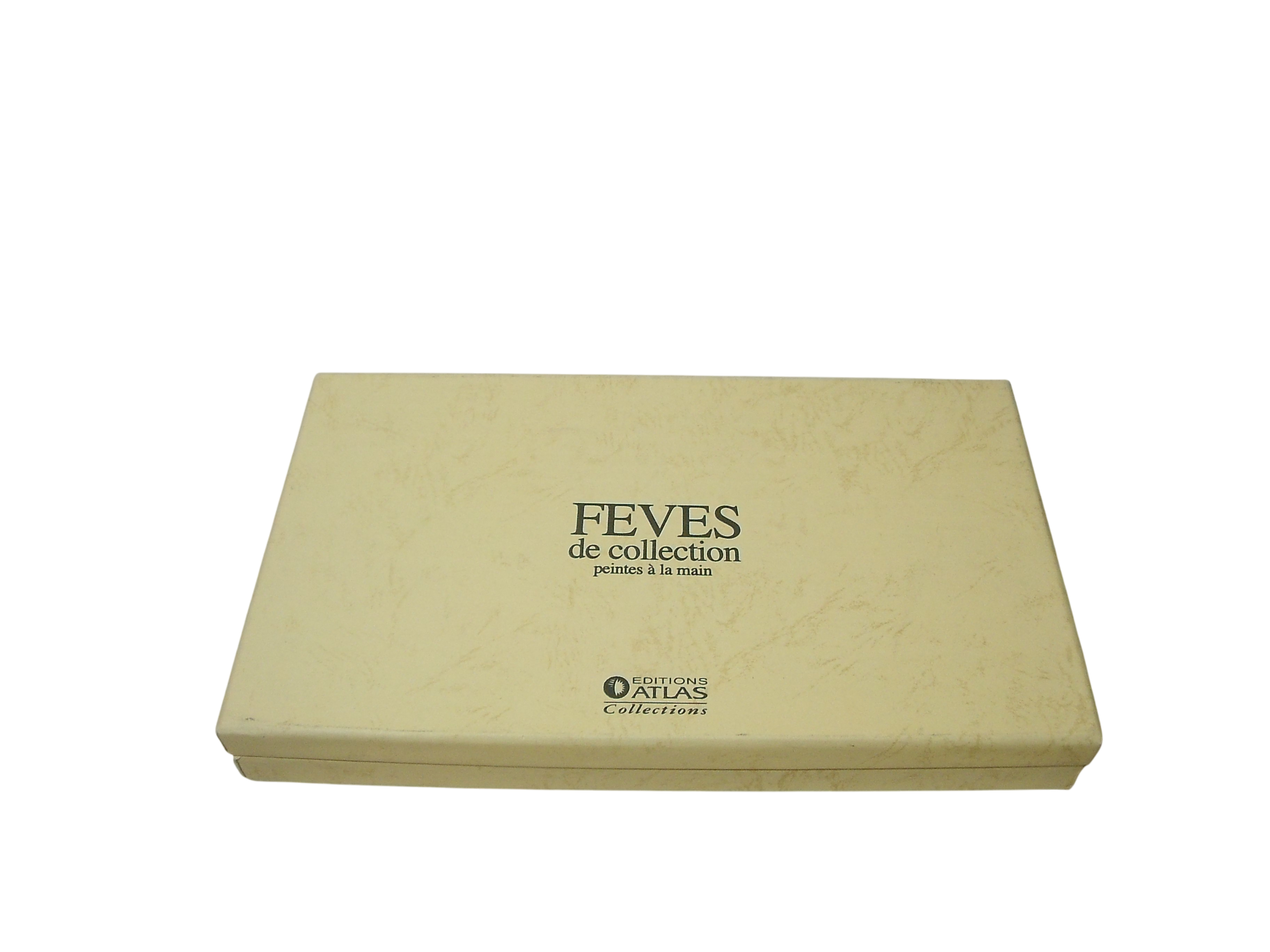 Coffret -Fèves de Collection ( 18 Pièces) Peintes à la main - Très bon état sur Label Emmaüs
