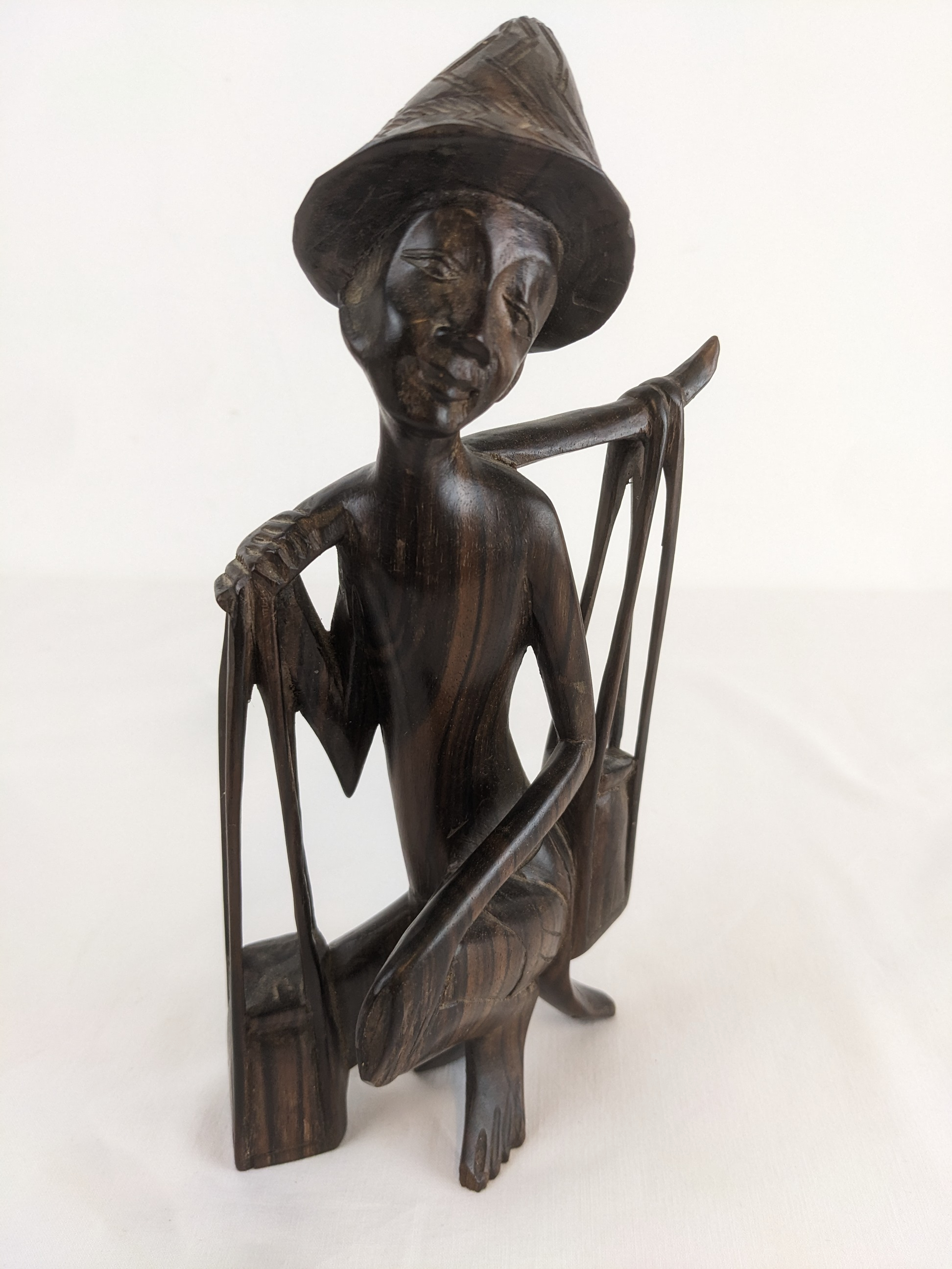 Sculpture en bois - style asiatique Indonésie  - Photo 1