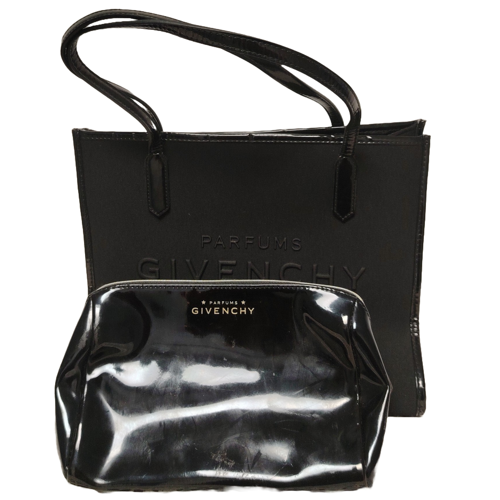 Parfums Givenchy Sac à mains et trousse noirs - Photo 2