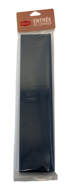 Entrée de lettres non normalisée volet extérieur RENZ Entrée de lettres acier gr - Photo 1