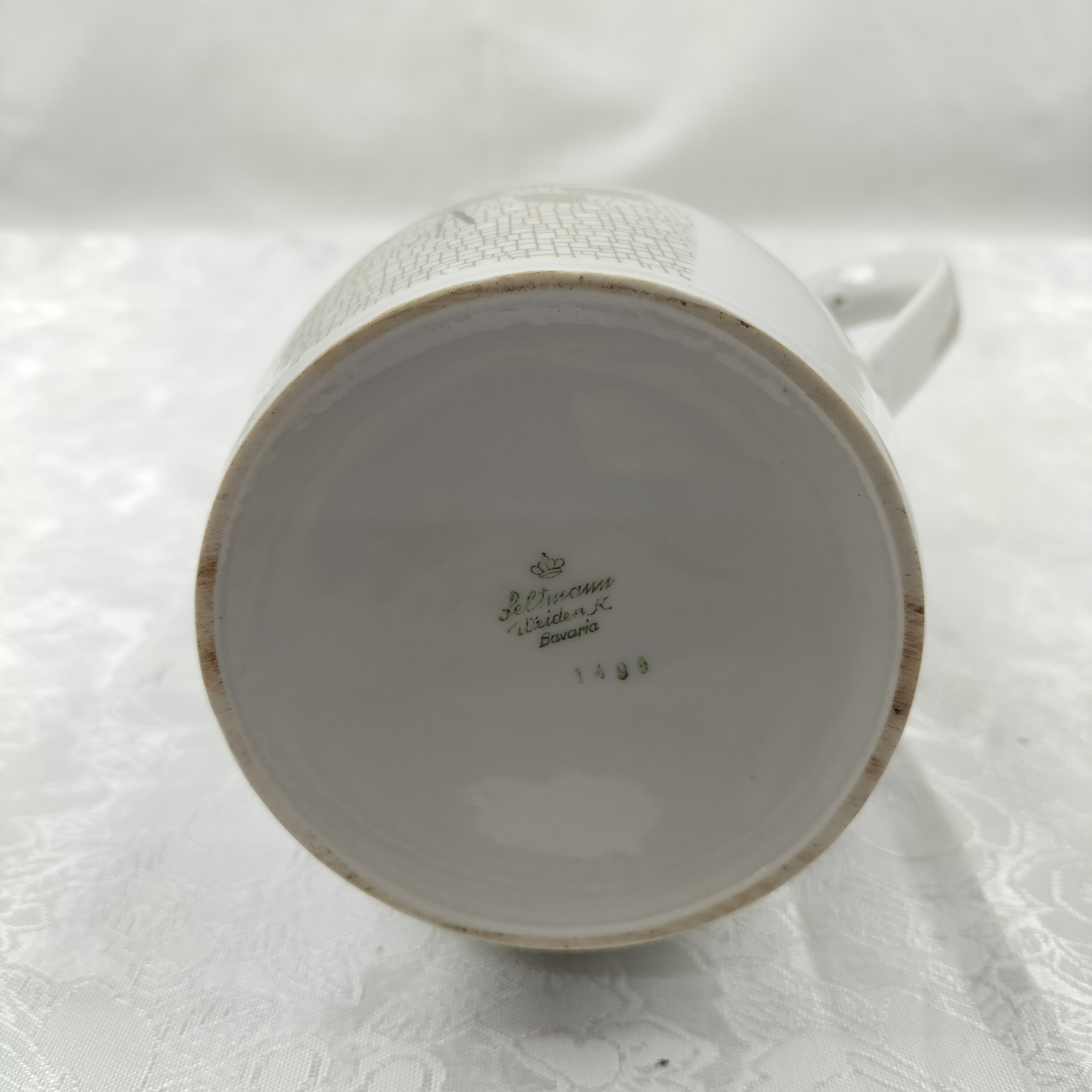 Service à café rose en porcelaine "Seltmann Weiden Bavaria"  Bon état - Vue 6 - 
