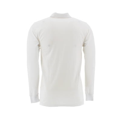 Voir photo 2 de Polo blanc manches longues - Homme - Balsan - Taille S Polo blanc manches longues - Homme - Balsan - Taille S Très bon état - Vue 2 -