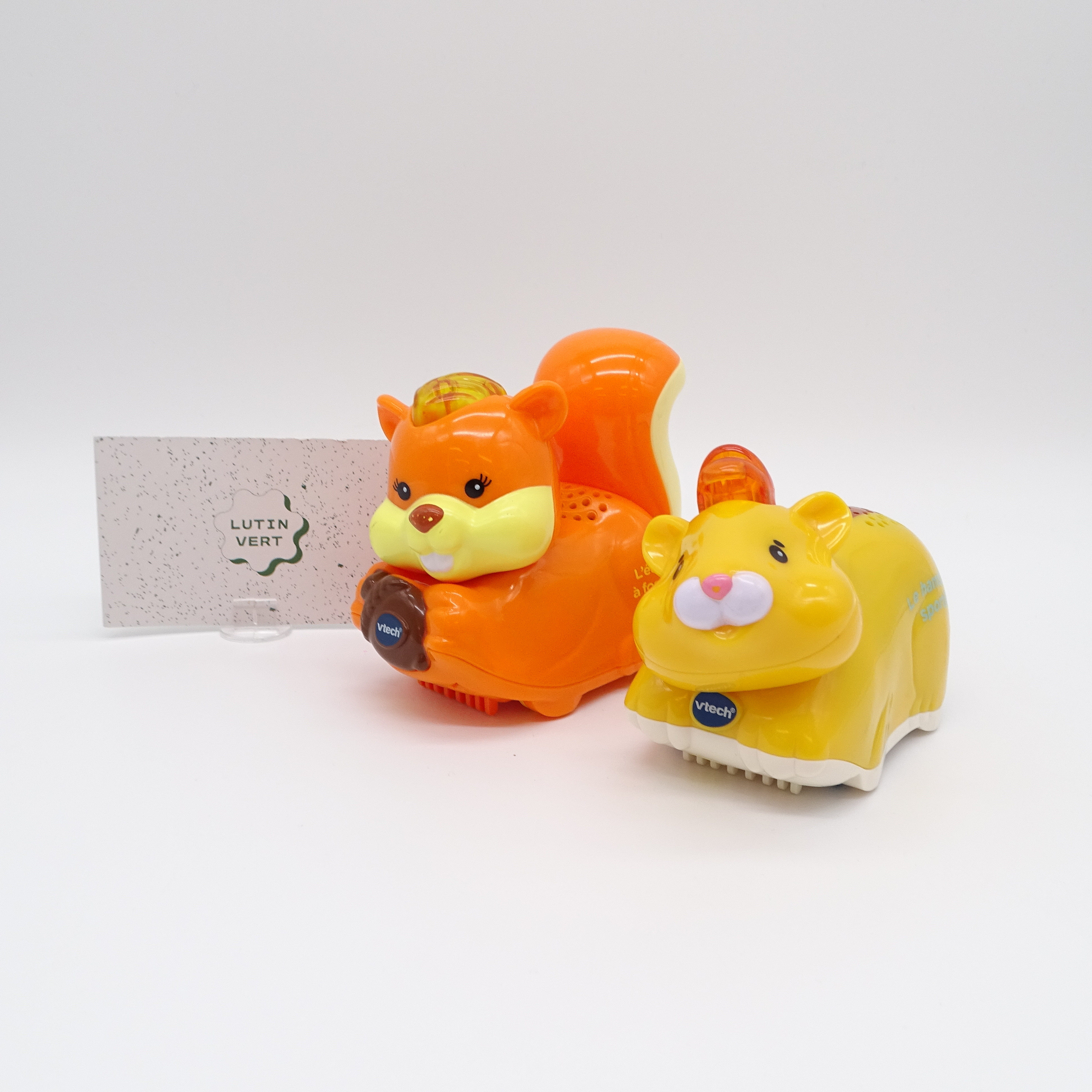 Noisette et Hamster sportif « Tut tut animaux » d'occasion VTECH - Dès 1 an | Ref 13594  - Vue 3 - 