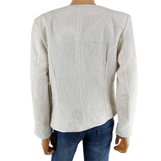 Veste écrue à sequins - Femme - H&M - Taille 44 - Très bon état - Photo 2