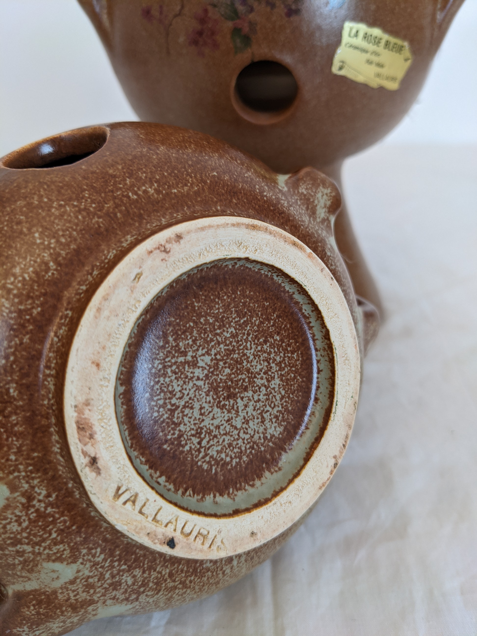 Fontaine à pastis en gré - style Vallauris - Bon état - Photo 2