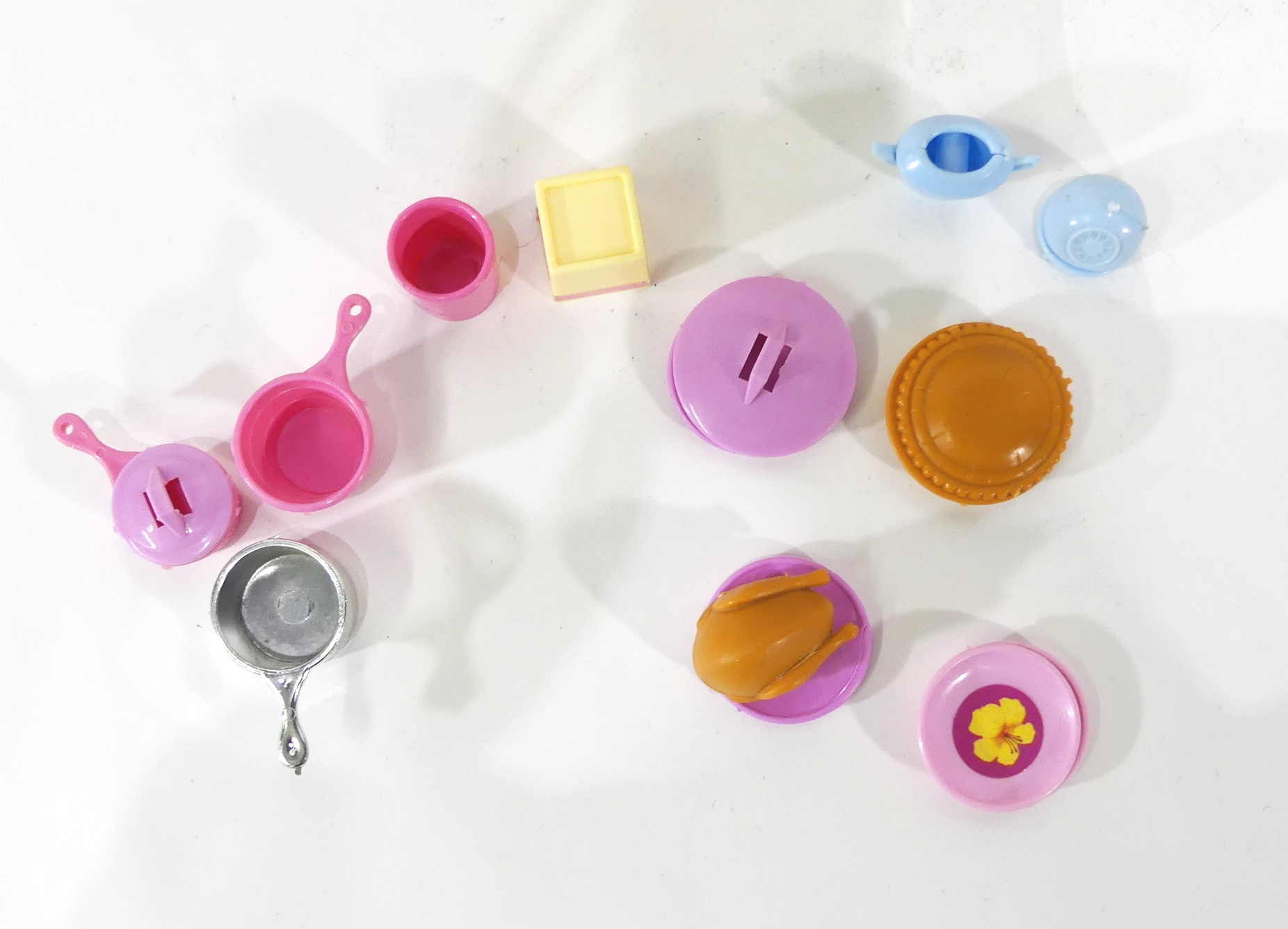 Lot de deux BARBIE Espace cuisine et frigo MATTEL année 1987 dans leur boîte d'origine - État correct - Photo 20