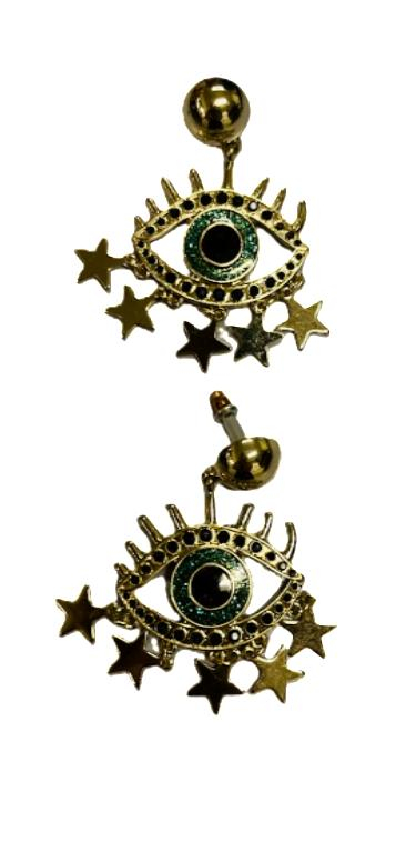 Voir photo 6 de Lot de six paires de boucles d'oreilles fantaisie Lot de six paires de boucles d'oreilles fantaisie Bon état - Vue 6 -