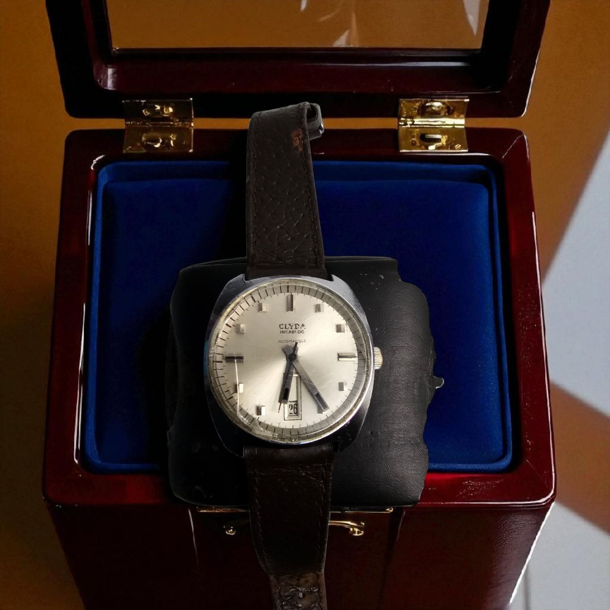 Montre vintage Automatique Dates & Jours marque Clyda [ Multicollection Collectionneur ] - Photo 4