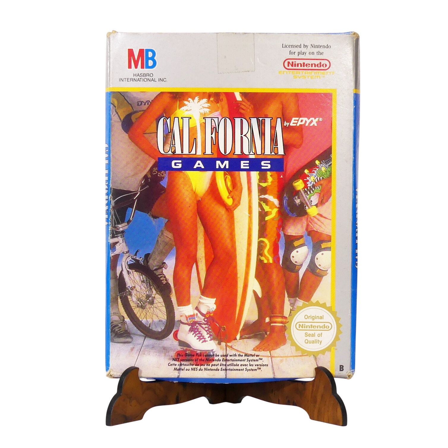 Jeu California Games - Nintendo Entertainment System (NES) - 1988 Bon état -  reconditionné disponible sur Label Emmaüs