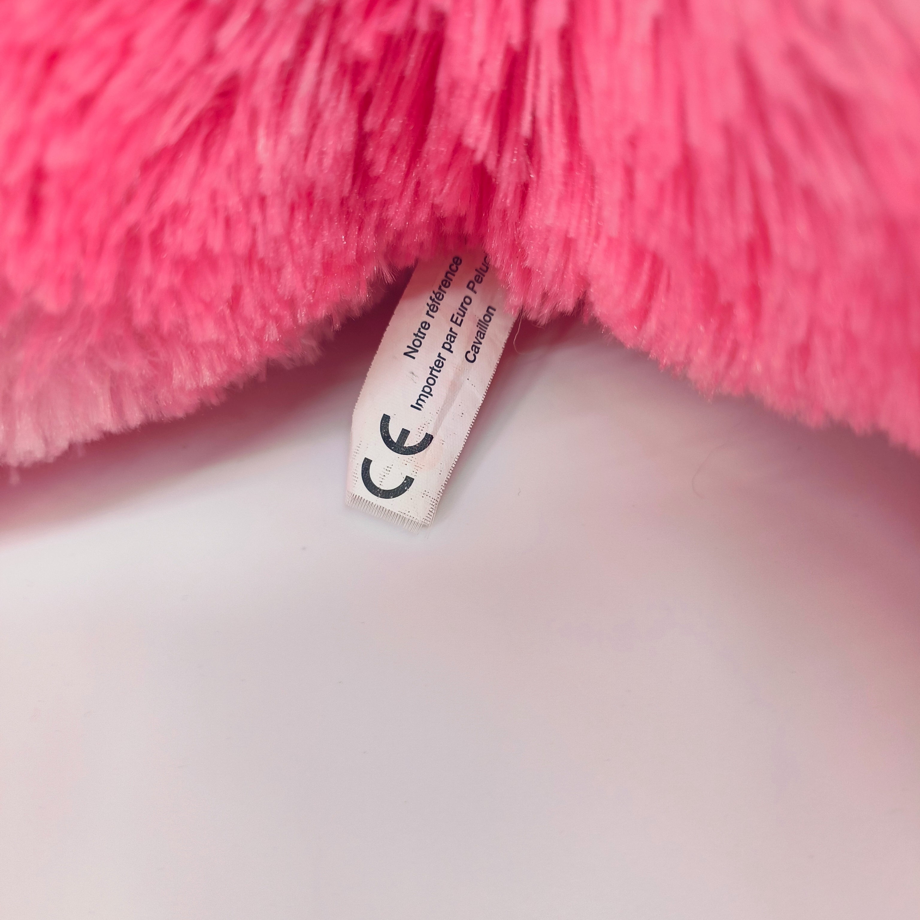 Peluche-singe-rose-Europeluche Très bon état - Vue 4 - 