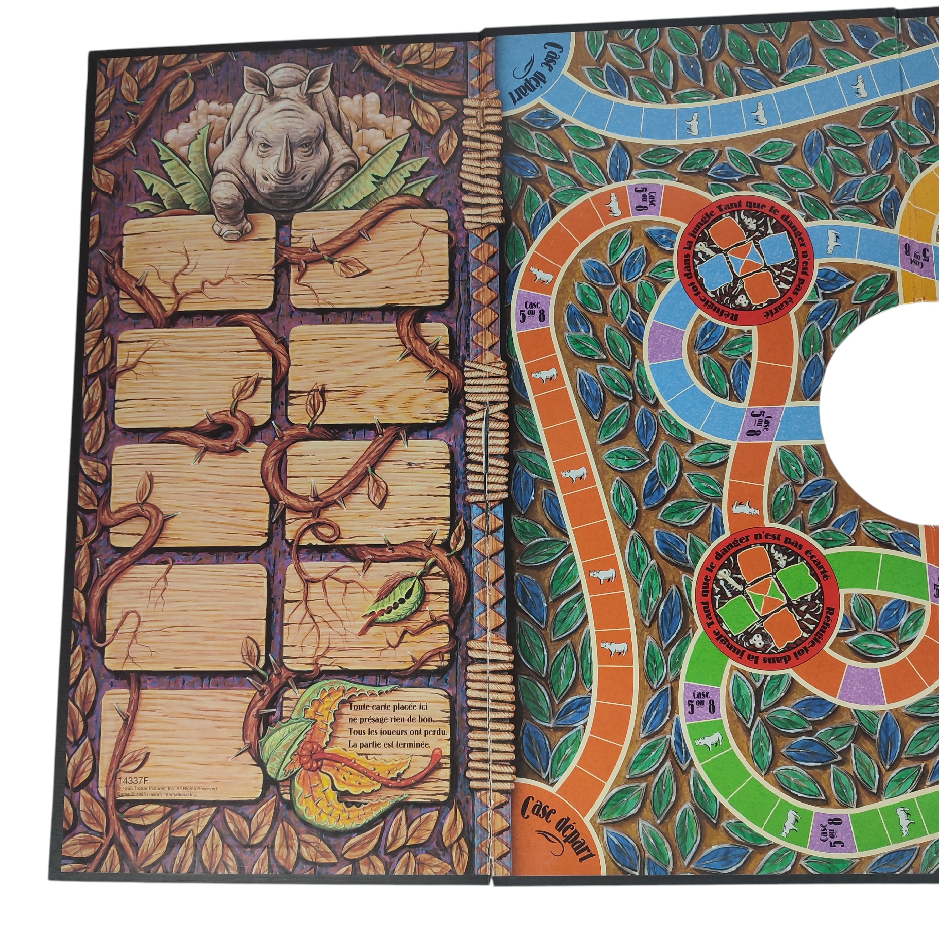 Jeu de plateau Jumanji - 1995 Bon état - Vue 10 - 