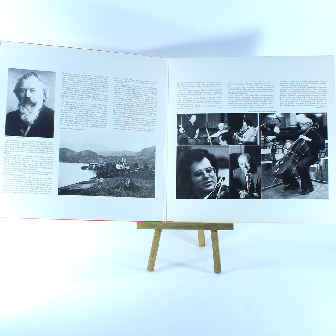 Disque vinyle Brahms: double concerto Bon état - Vue 3 - 
