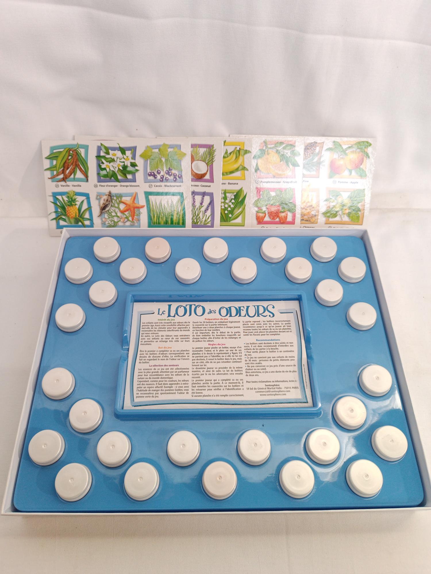 Jeu éducatif "Le Loto des Odeurs" Très bon état - Vue 2 - 