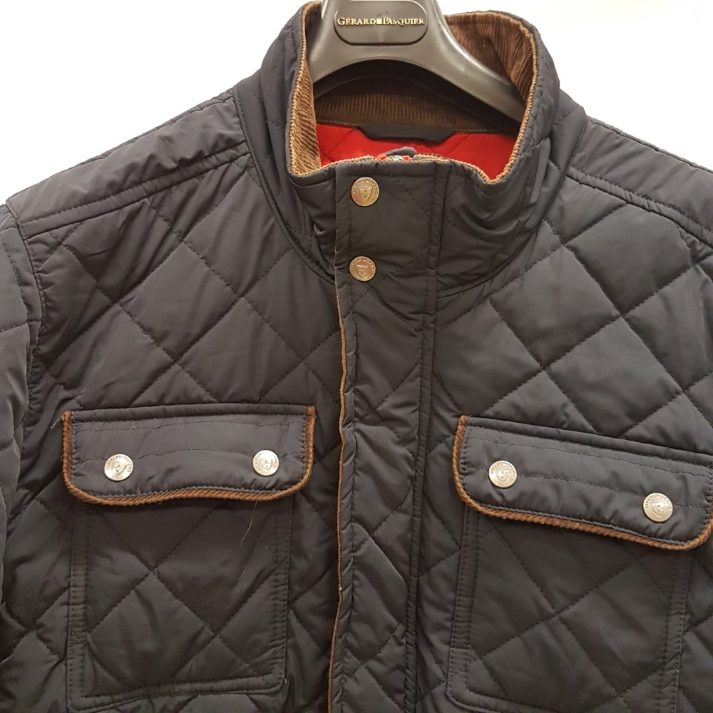 Veste matelassée bleu marine - ALVARO MORENO - Taille 44/46 estimée Très bon état - Vue 4 - 