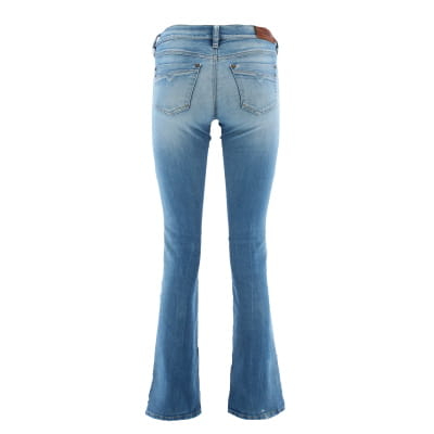 Jeans bleu délavé - Femme - Diesel - Taille 36 Bon état - Vue 2 - 