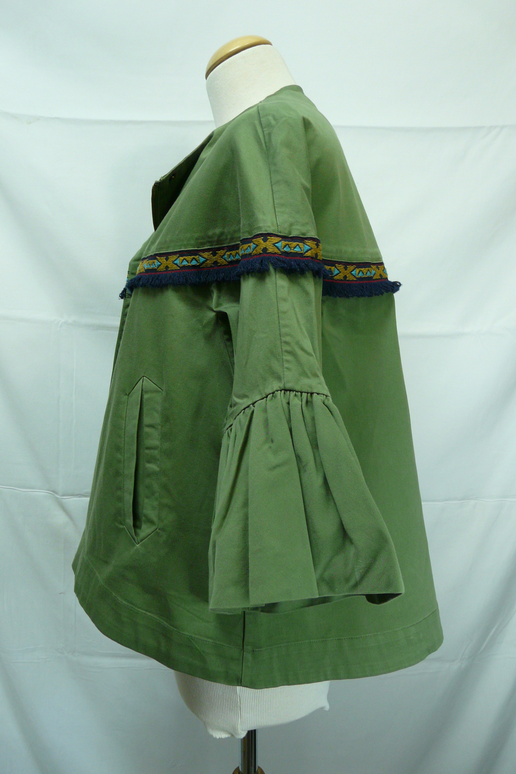 HF293 - Veste bohème - ZARA BASIC Outerwear - Taille M - Photo 3