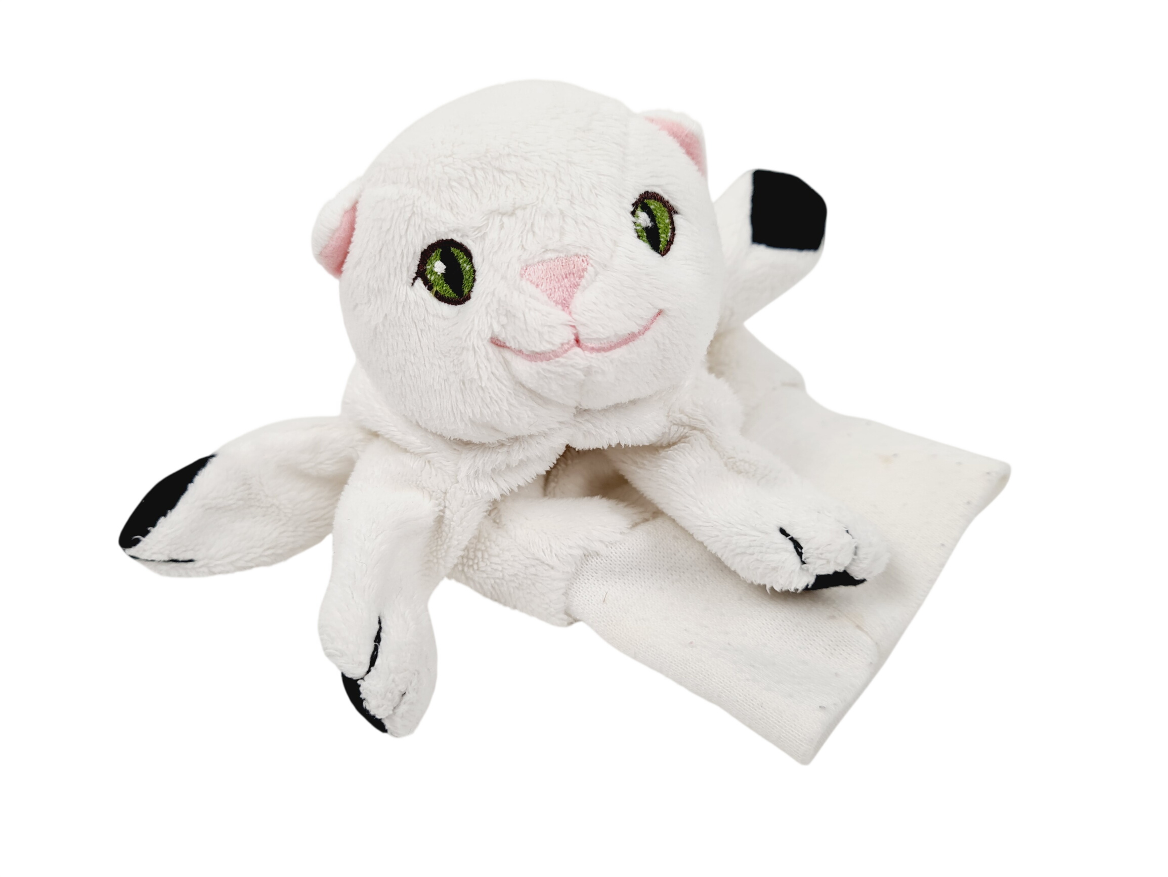 Marionnette à Main The Puppet Company – Chat Noir Et Blanc, Douce Et Pour Les Tout-petits Dès 12 Mois
