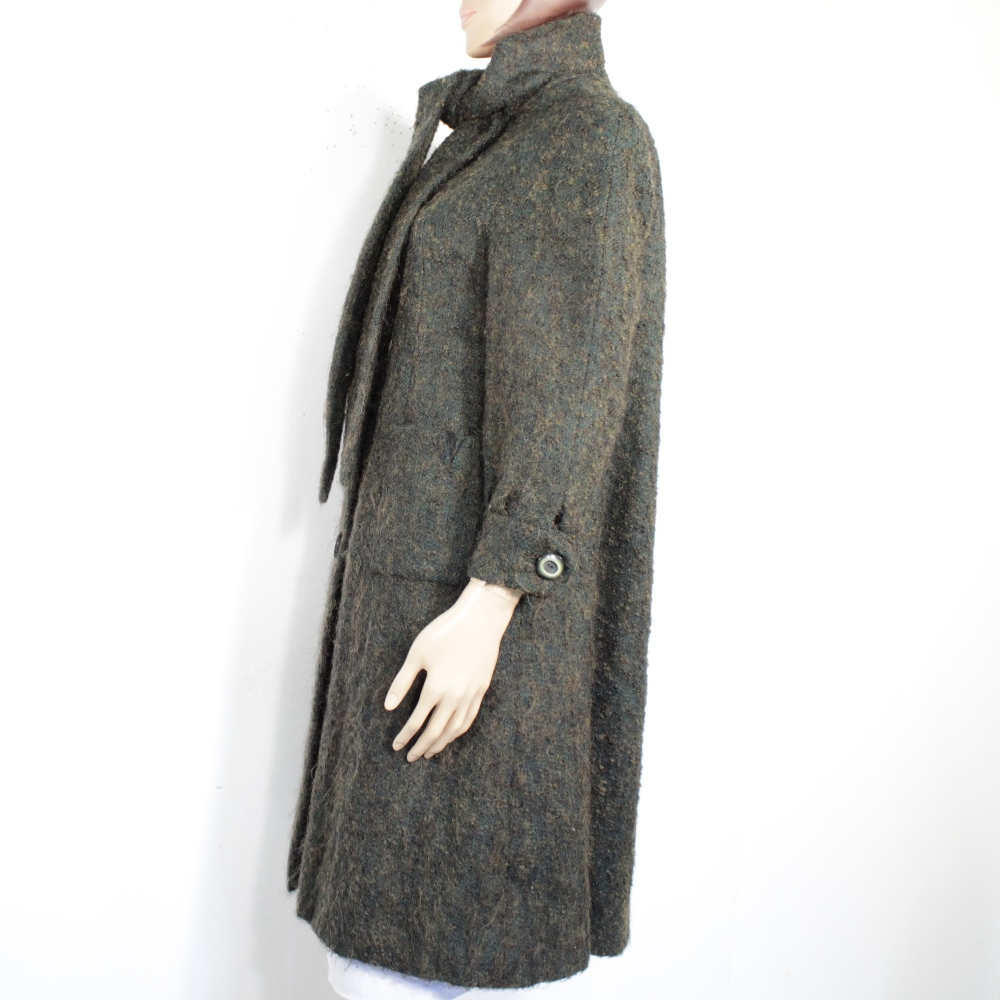 Manteau Femme Vintage Vert Anglais Bon état - Vue 5 - 