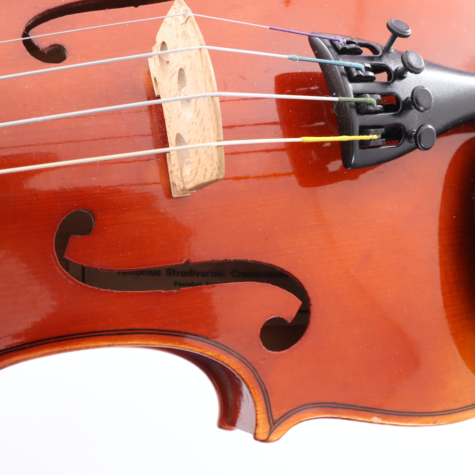 🎻 Violon Antonius Stradivarius Copie 1713 + Archet 🎻 - Photo 3