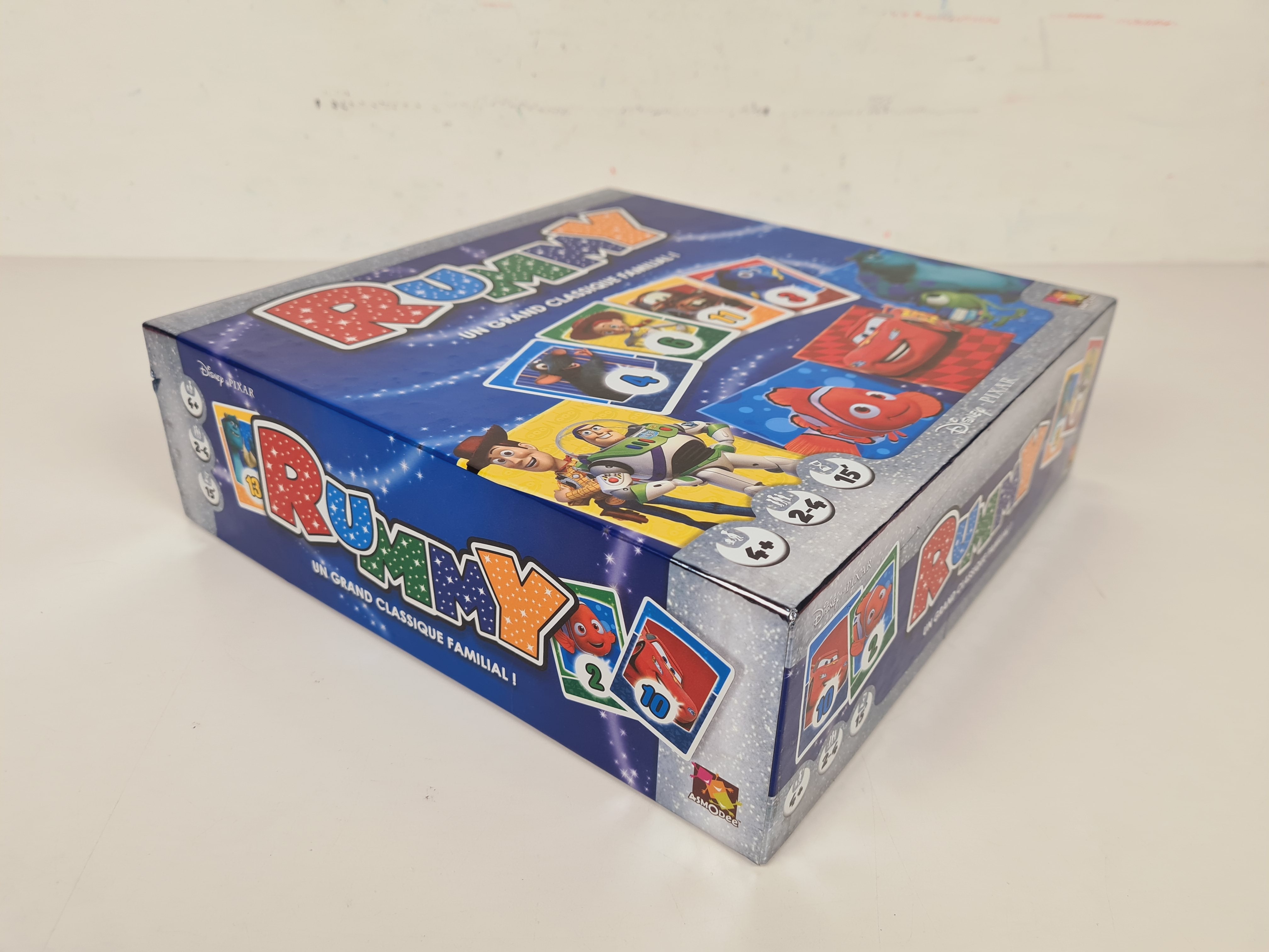 Jeu de cartes - Rummy - Disney Pixar - Dès 4 ans Bon état - Vue 2 - 