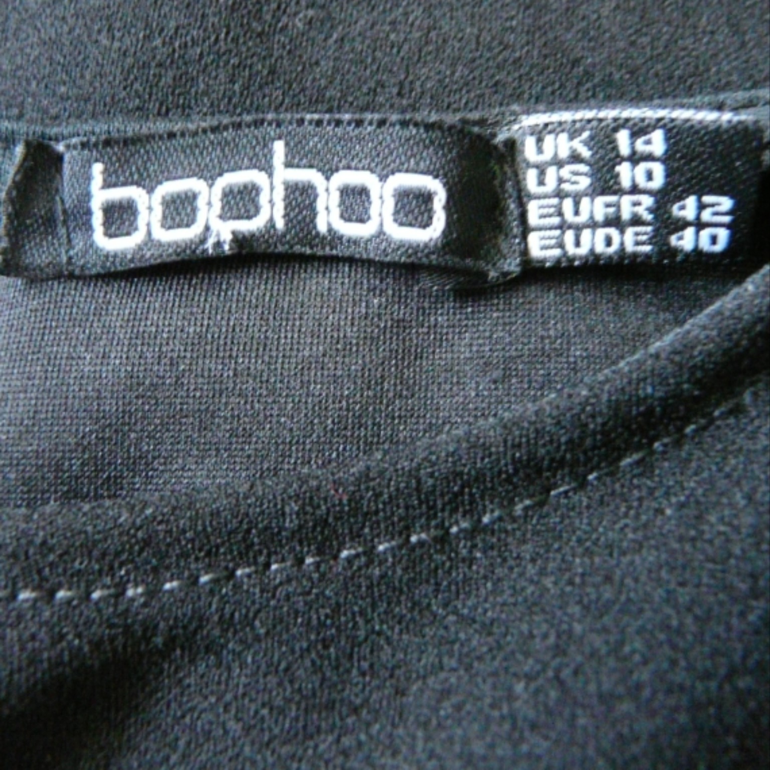 RF256 - Robe à zips - Boohoo - Taille 42 Très bon état - Vue 8 - 