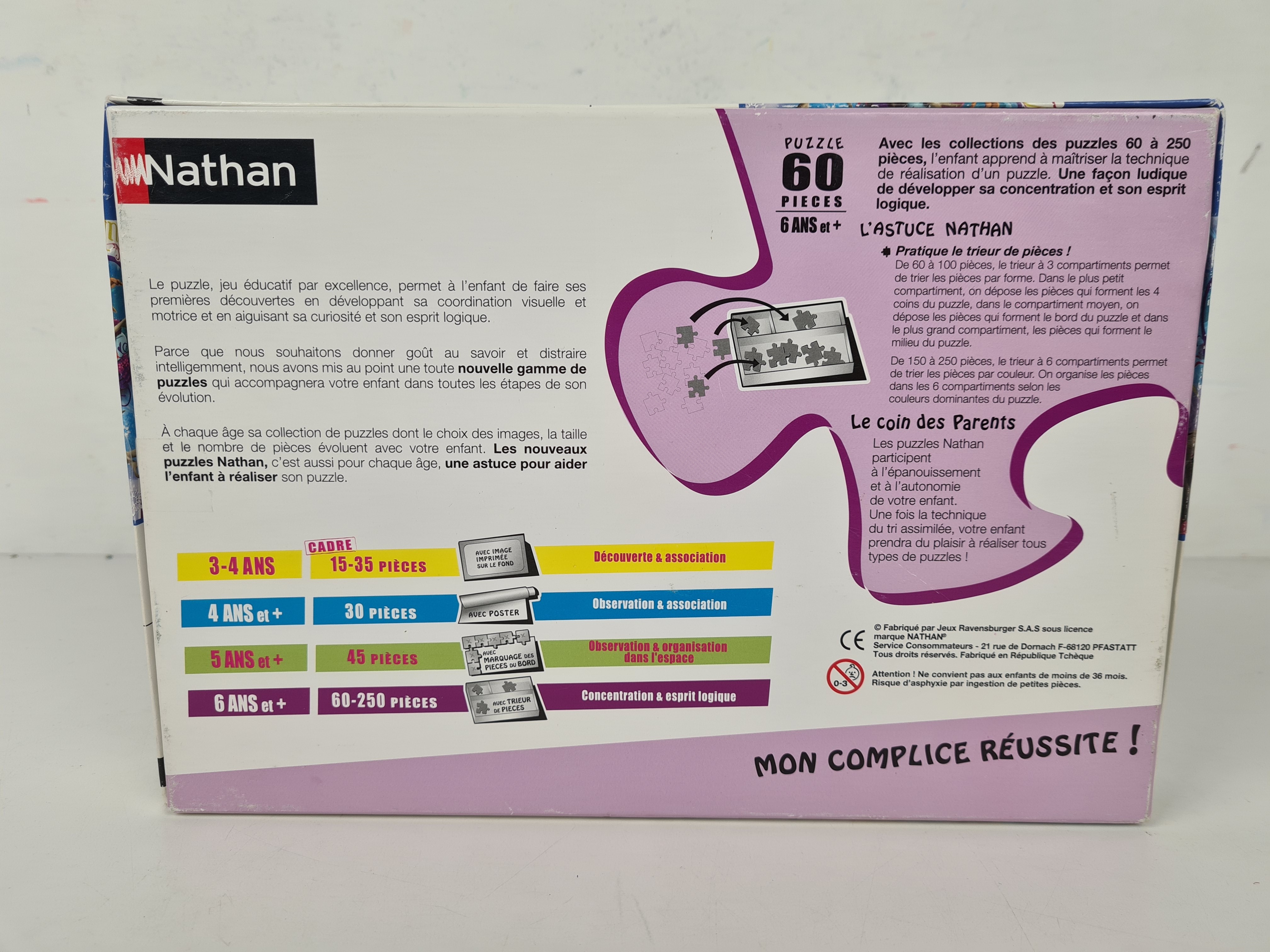 Puzzle 60 pièces - Reine des neiges - Disney - Nathan - 4 ans + - Photo 4