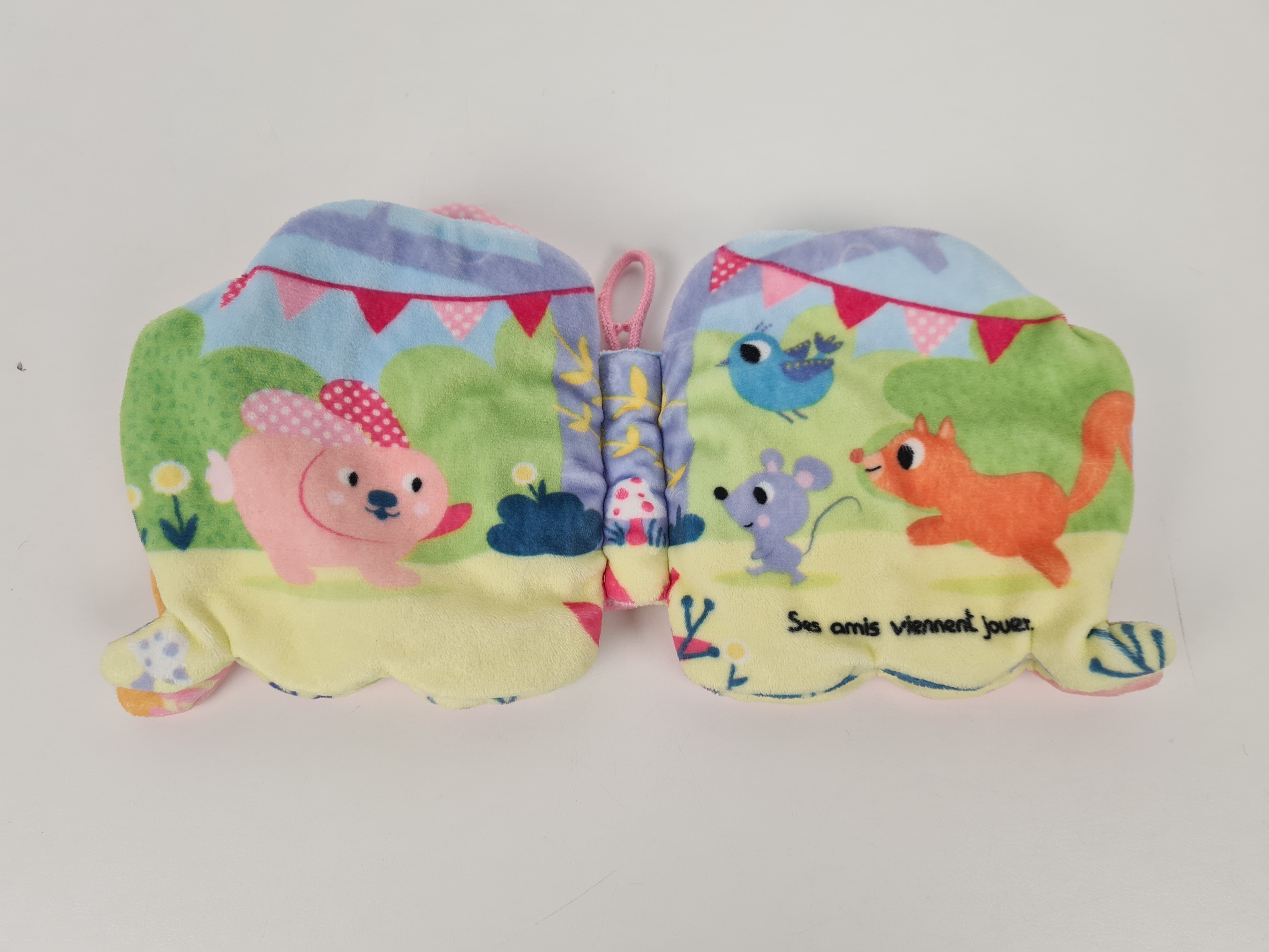 Livre en tissu - Ses amis viennent jouer - 0/3 ans - Photo 1