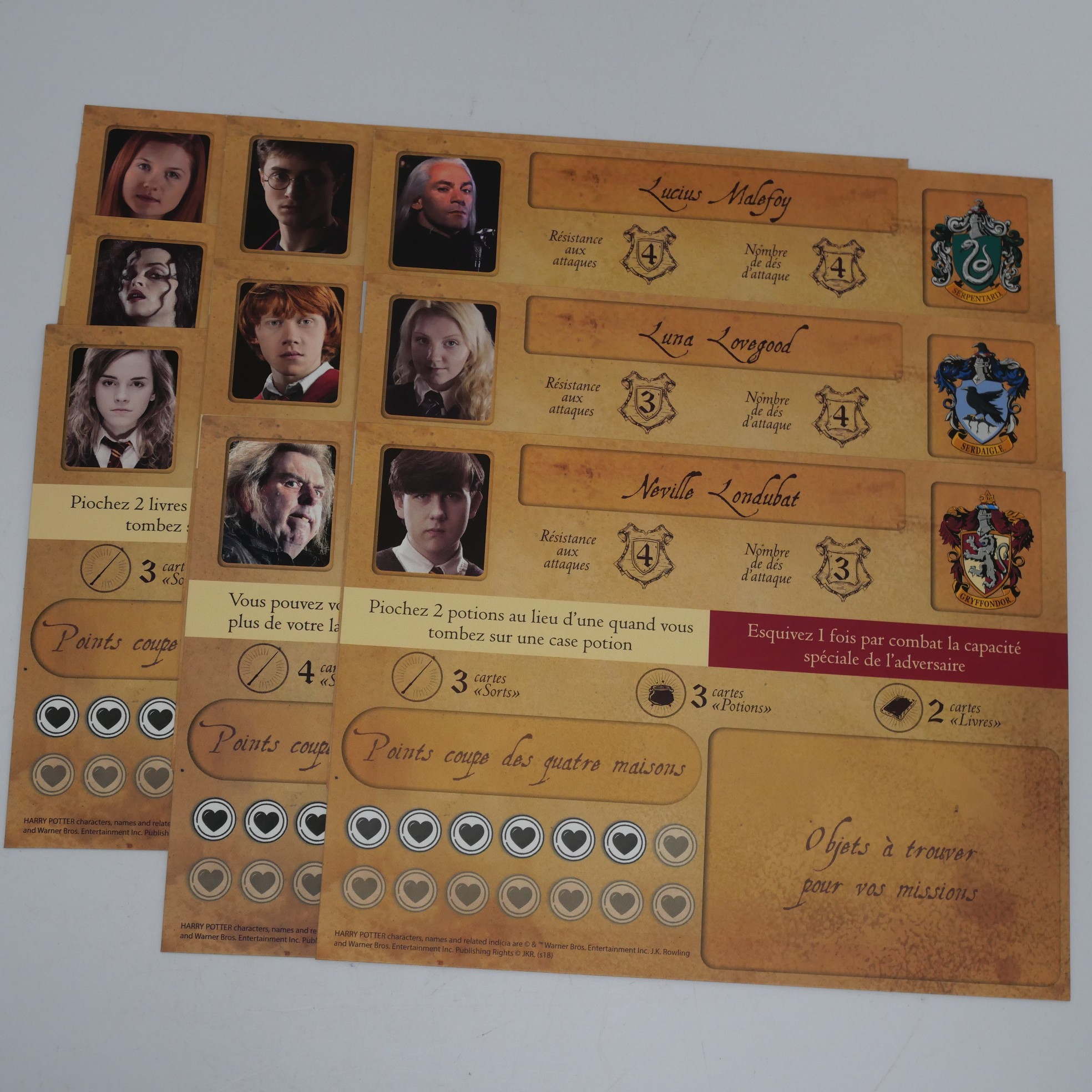 Jeu de société Harry Potter : Une année à Poudlard. Topi Games Très bon état - Vue 12 - 