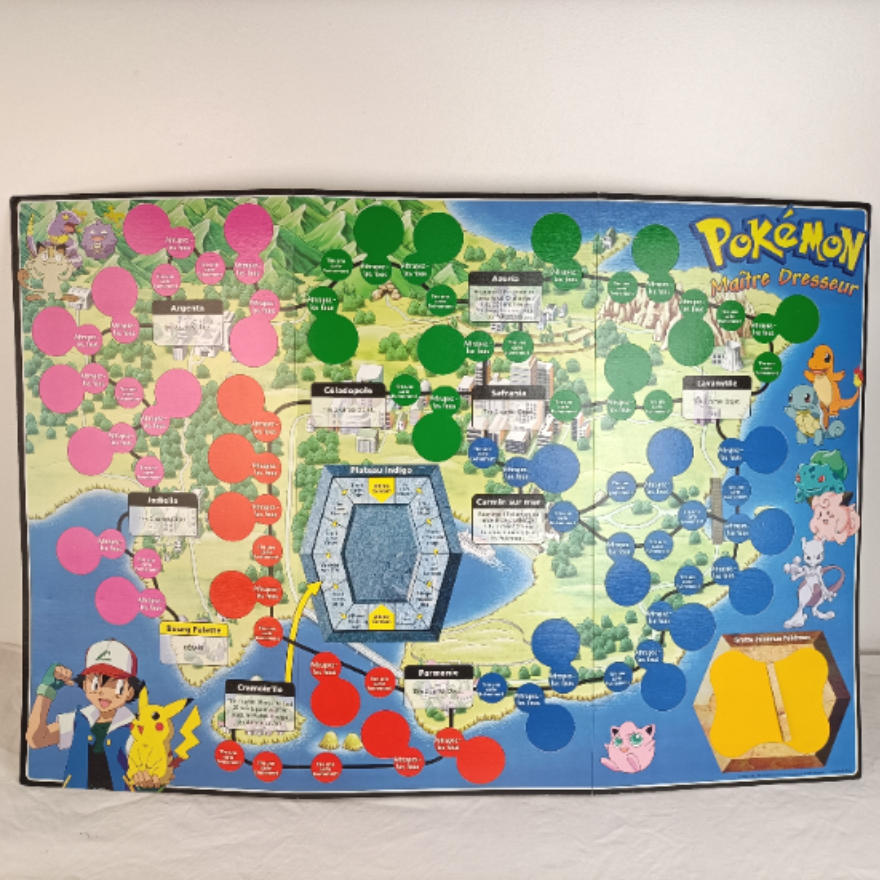 Jeu de société Pokémon Maître dresseur - MB jeux, 2000 Nintendo Bon état - Vue 3 - 