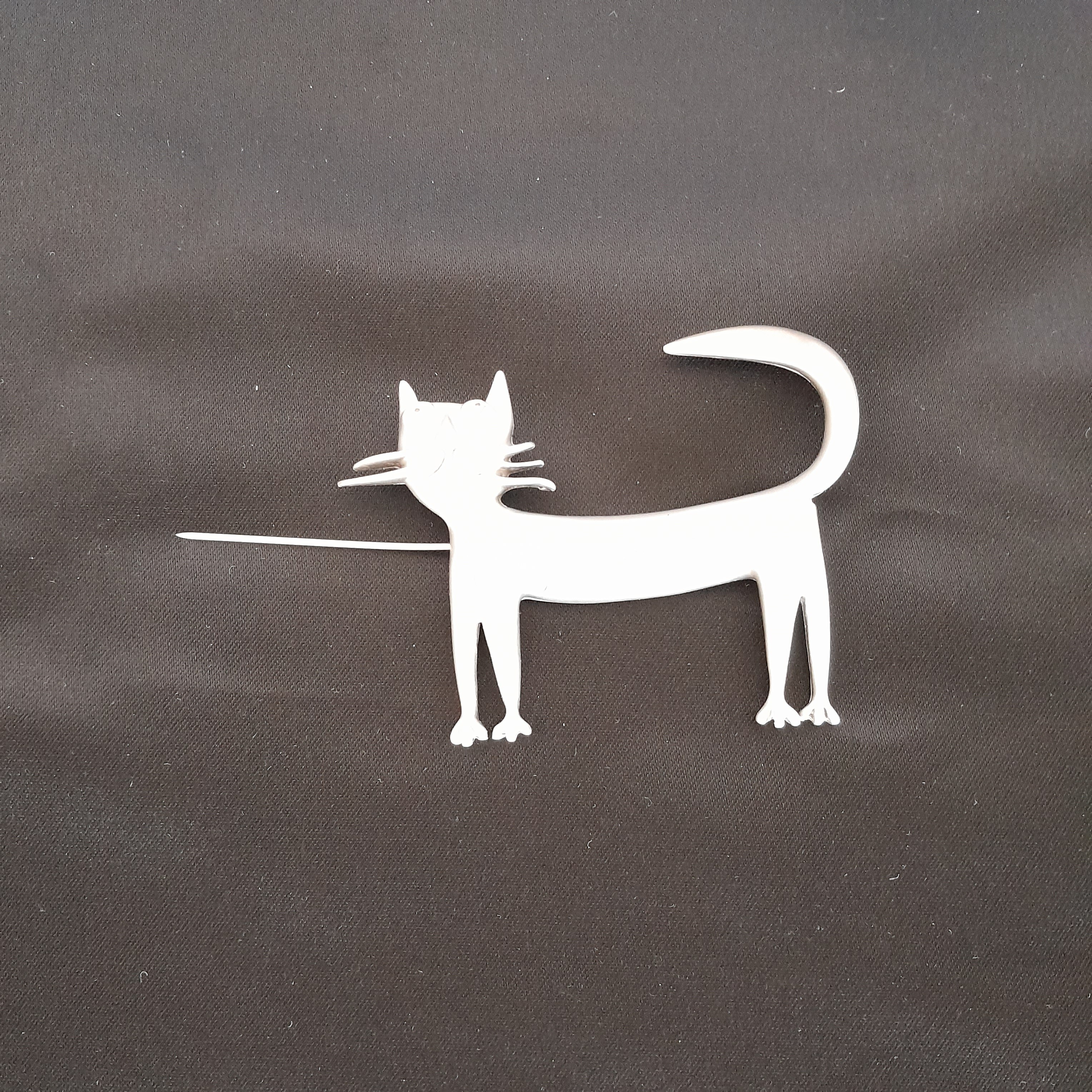 BROCHE-CHAT, Bijou 1997, signé JEAN COCTEAU, éditions MADELINE FLAMMARION - Très bon état - Photo 2