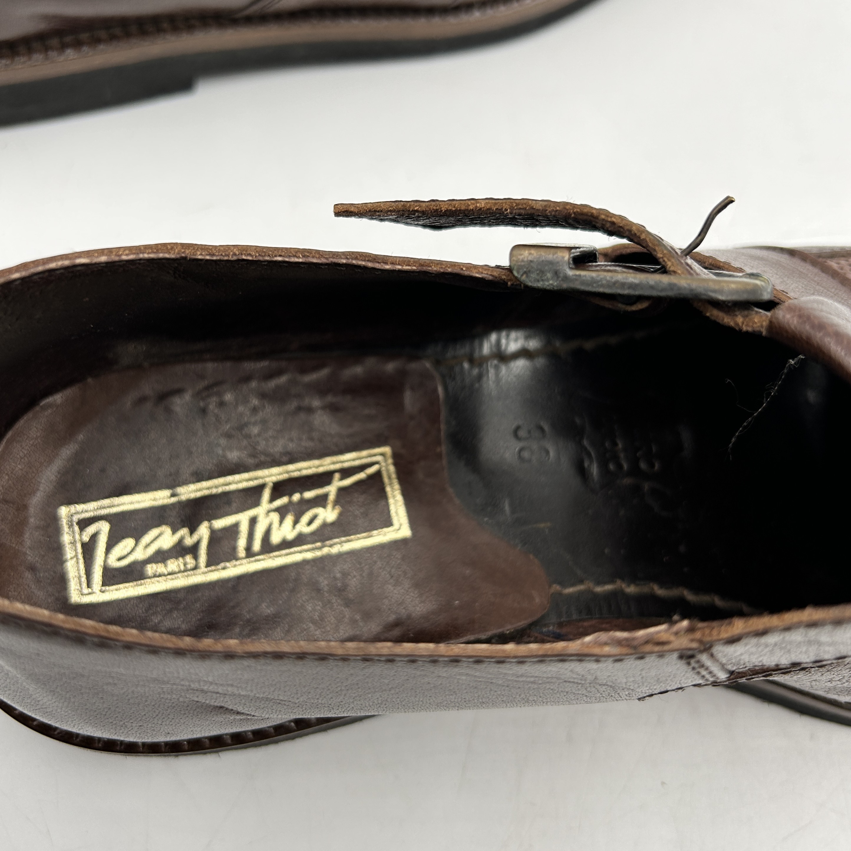 Chaussures Jean Thiot taille 38 Bon état - Vue 4 - 