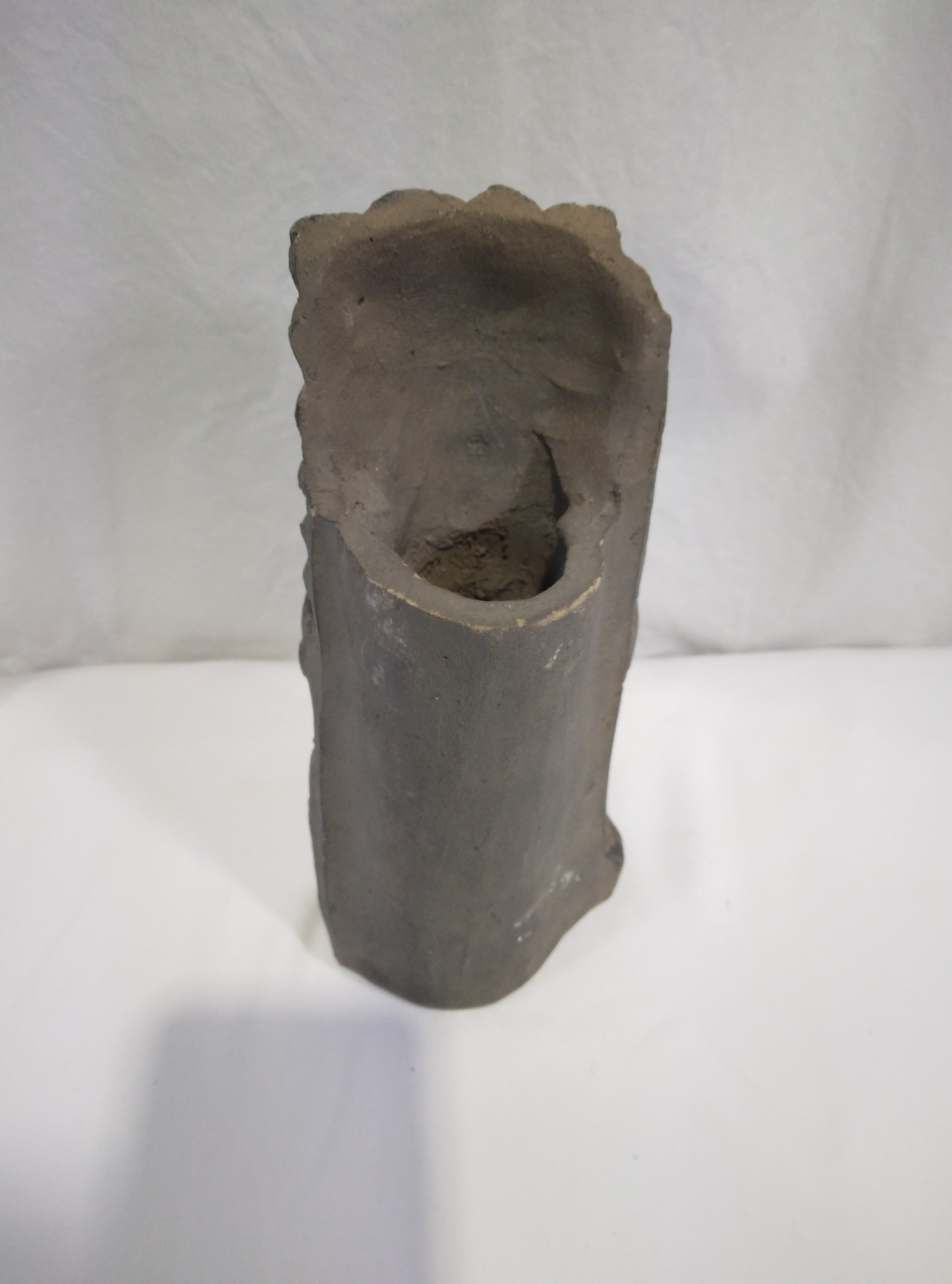 Statuette en céramique de la culture Aztèque du Mexique, Oaxaca Bon état - Vue 3 - 
