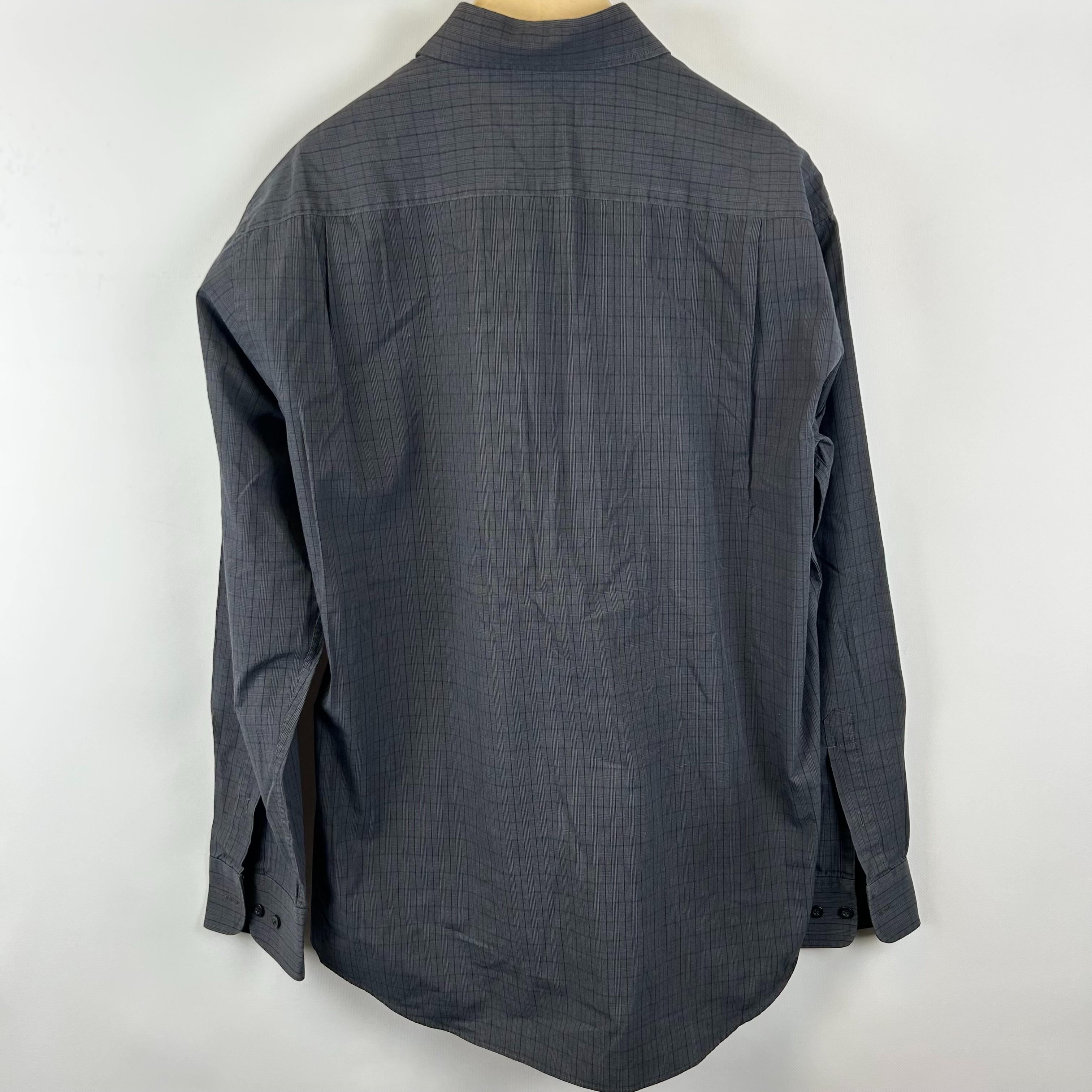 Per L'Uomo - Chemise gris foncé à carreaux - Taille 50 - Photo 2