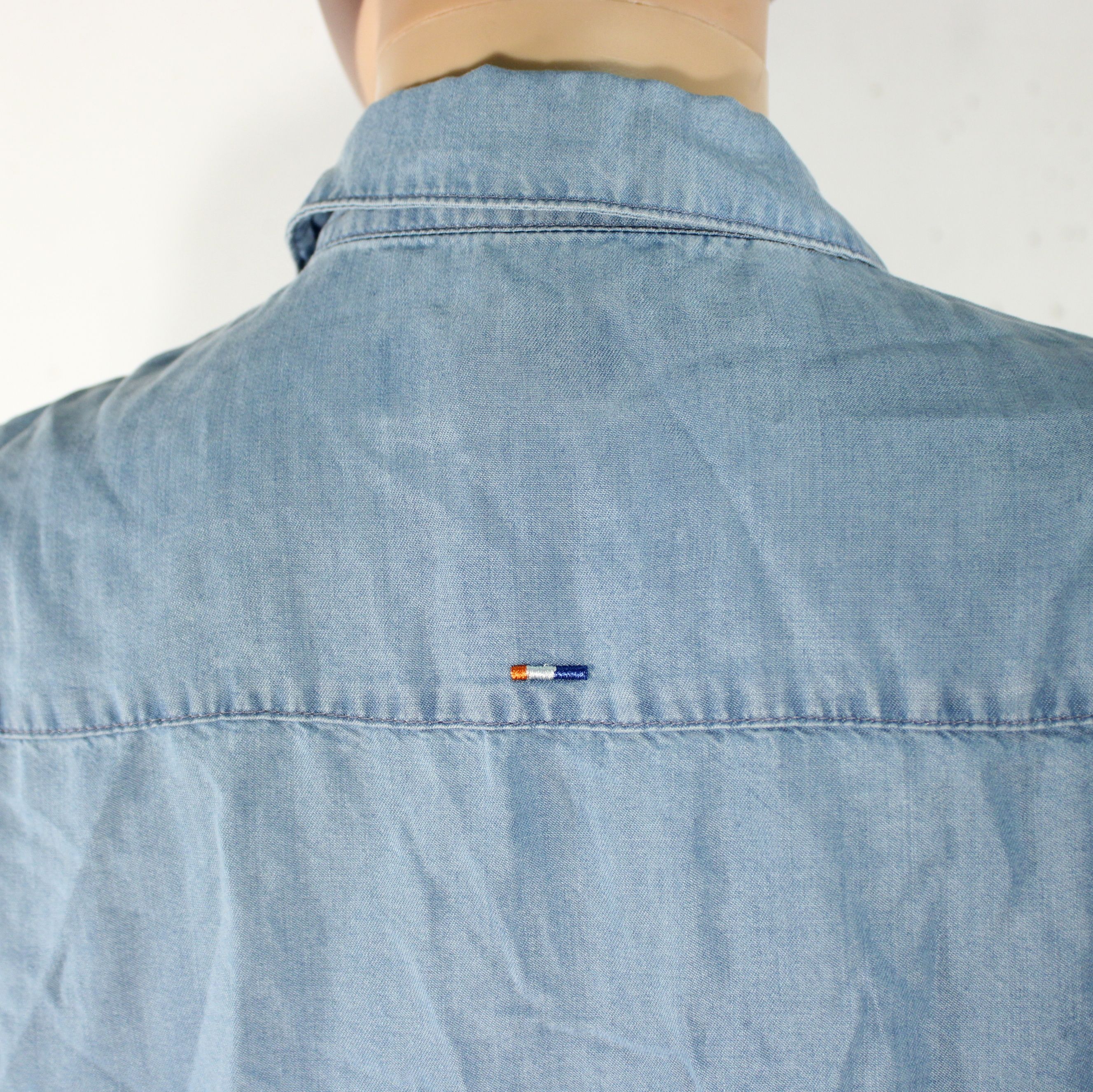 Robe Chemise Bleue Denim U.S POLO ASSN Taille 38 - Photo 6