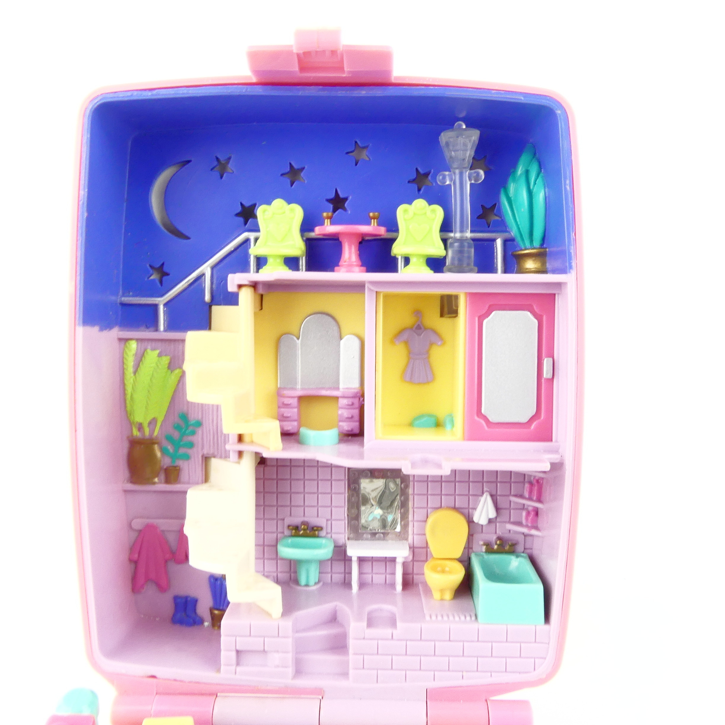 Boite Polly Pocket "Starlight dinner Party" Bluebird 1994 État correct - Vue 3 - 