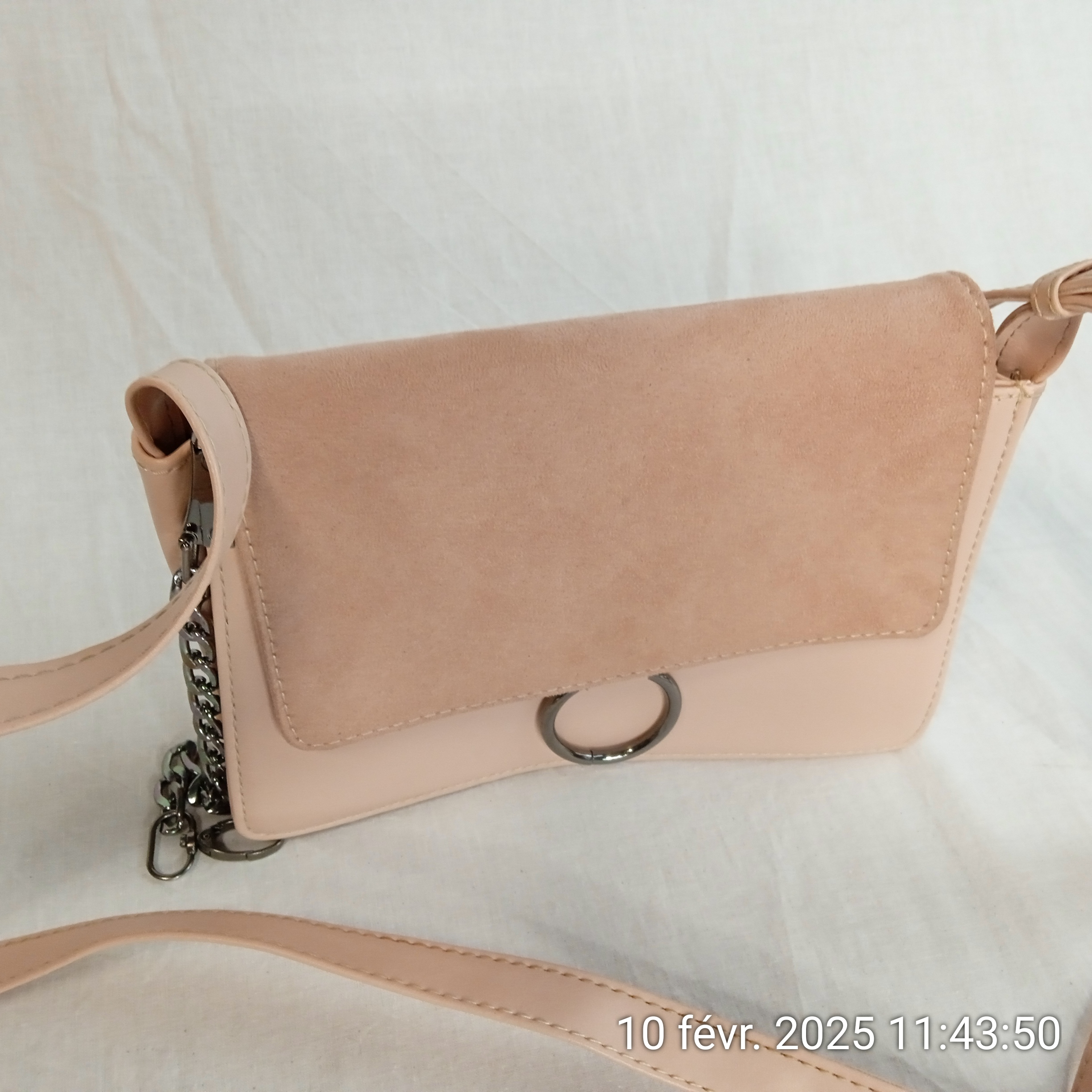 Sac bandoulière OKPTA pochette anneau - Photo 3